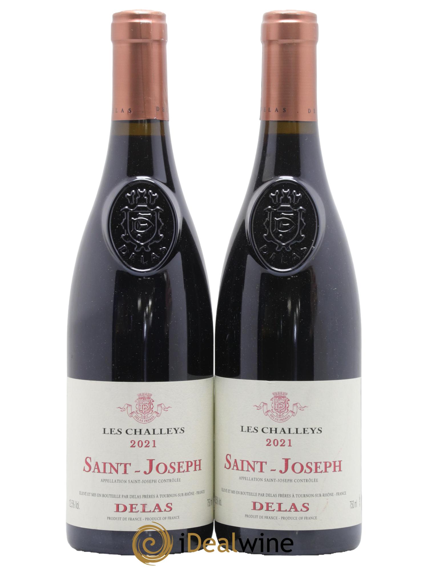 Saint-Joseph Les Challeys Delas Frères 2021 - Lot de 2 bouteilles - 0