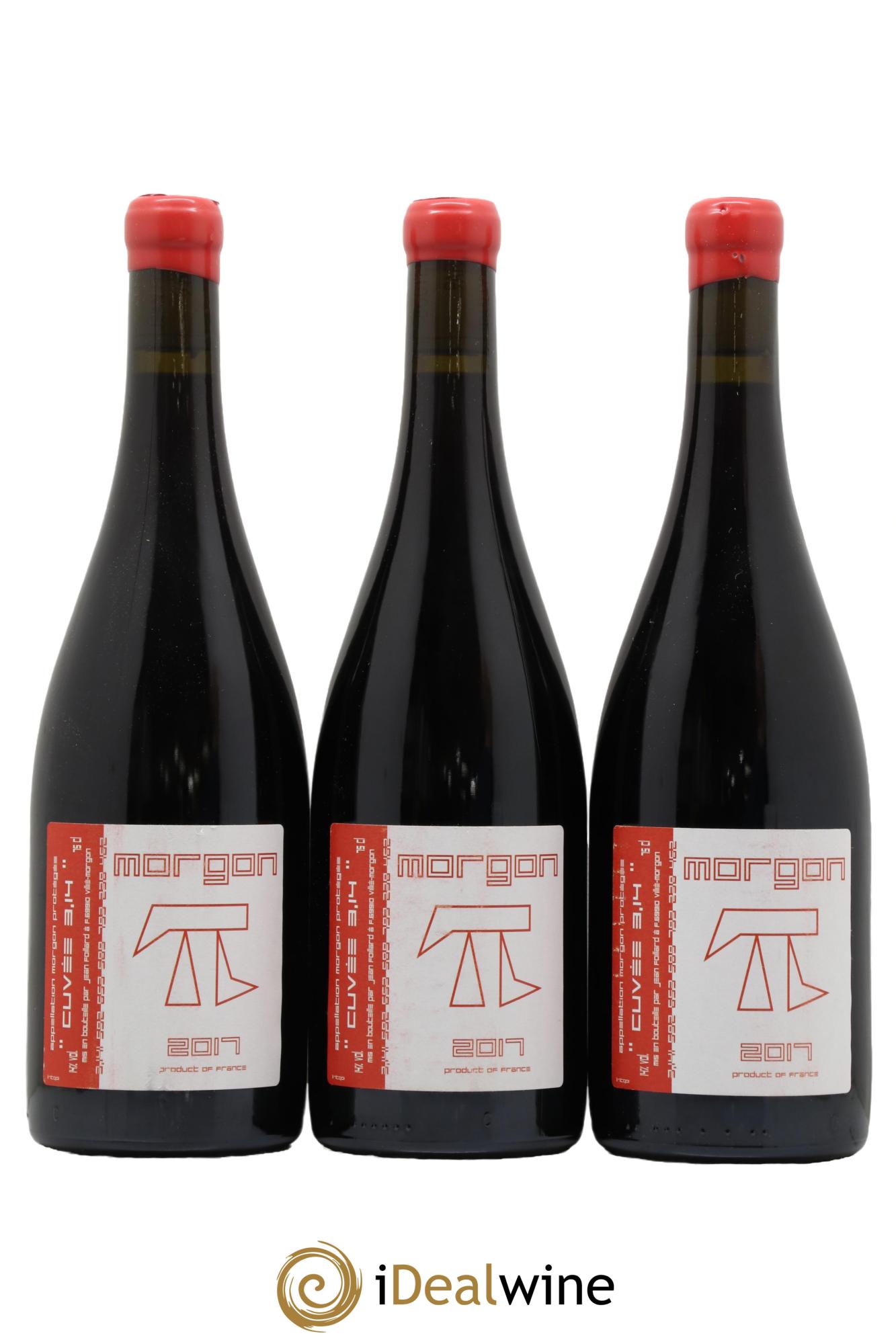 Morgon 3.14 Jean Foillard 2017 - Posten von 3 Flaschen - 0