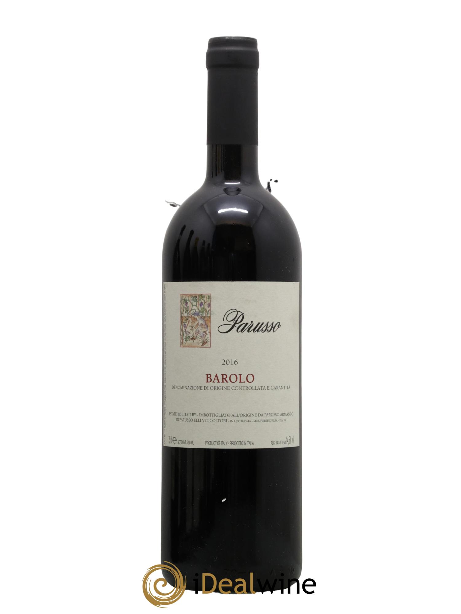 Barolo DOCG Armando Parusso 2016 - Lot de 1 bouteille - 0