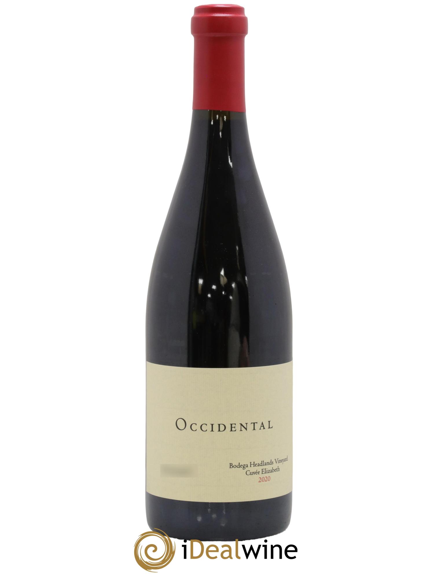 Sonoma Coast Occidental Bodega Headlands Cuvée Elizabeth 2020 - Lot de 1 bouteille - 0