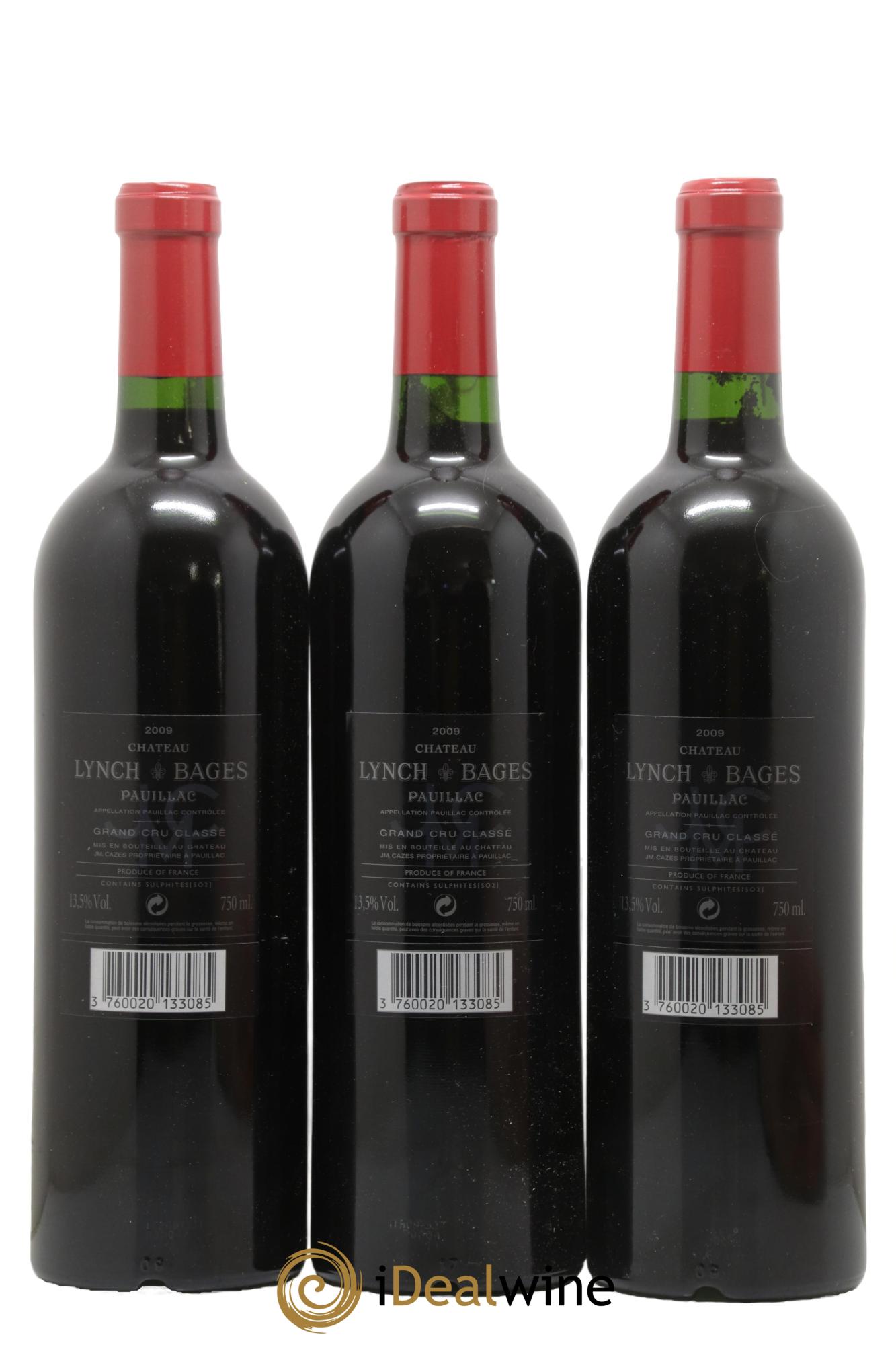 Château Lynch Bages 5ème Grand Cru Classé 2009 - Lotto di 6 bottiglie - 4