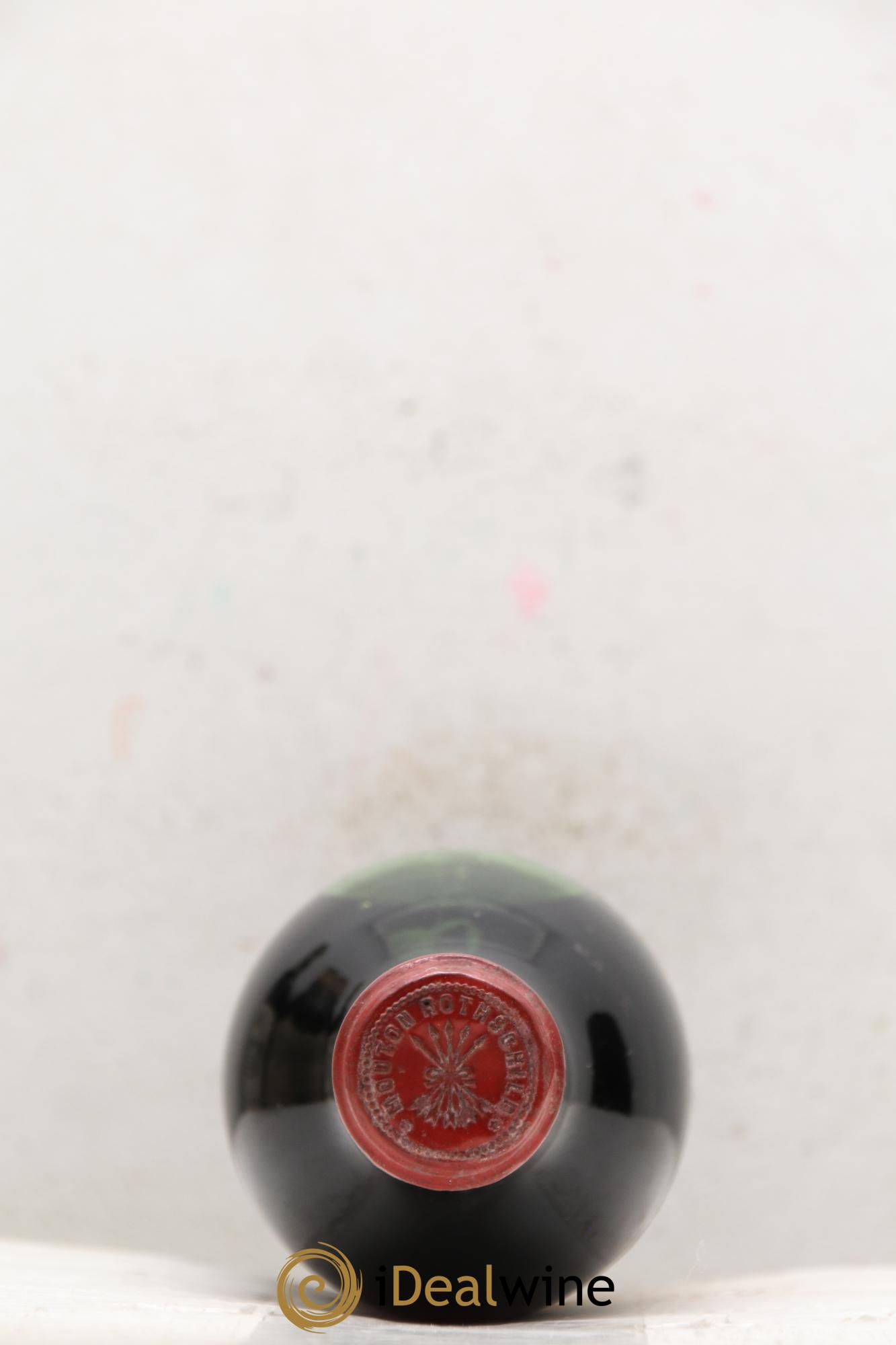 Château Mouton Rothschild 1er Grand Cru Classé 1972 - Lotto di 1 mezza bottiglia - 1