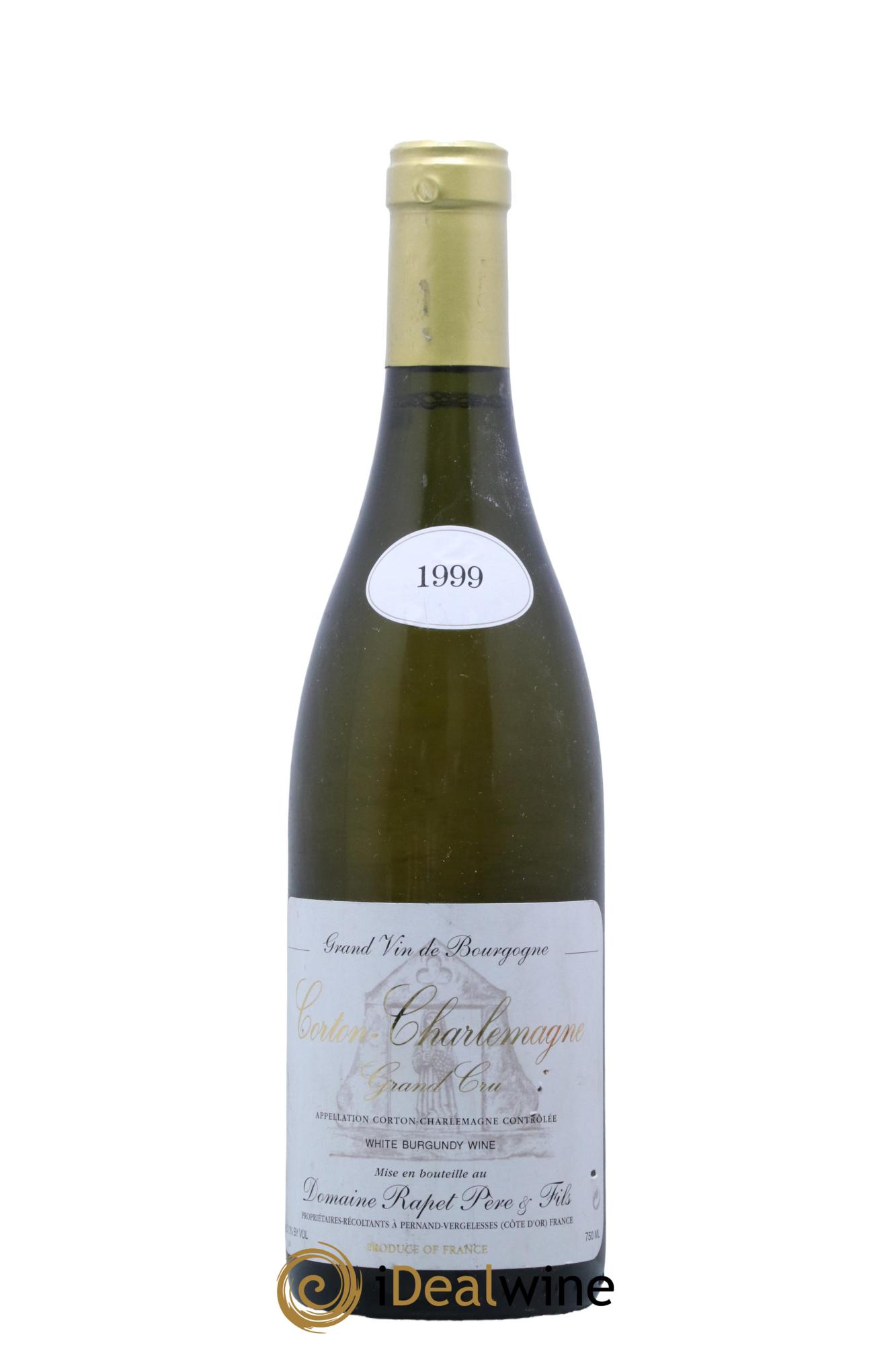 Corton-Charlemagne Grand Cru Rapet Père & Fils 1999 - Lotto di 1 bottiglia - 0