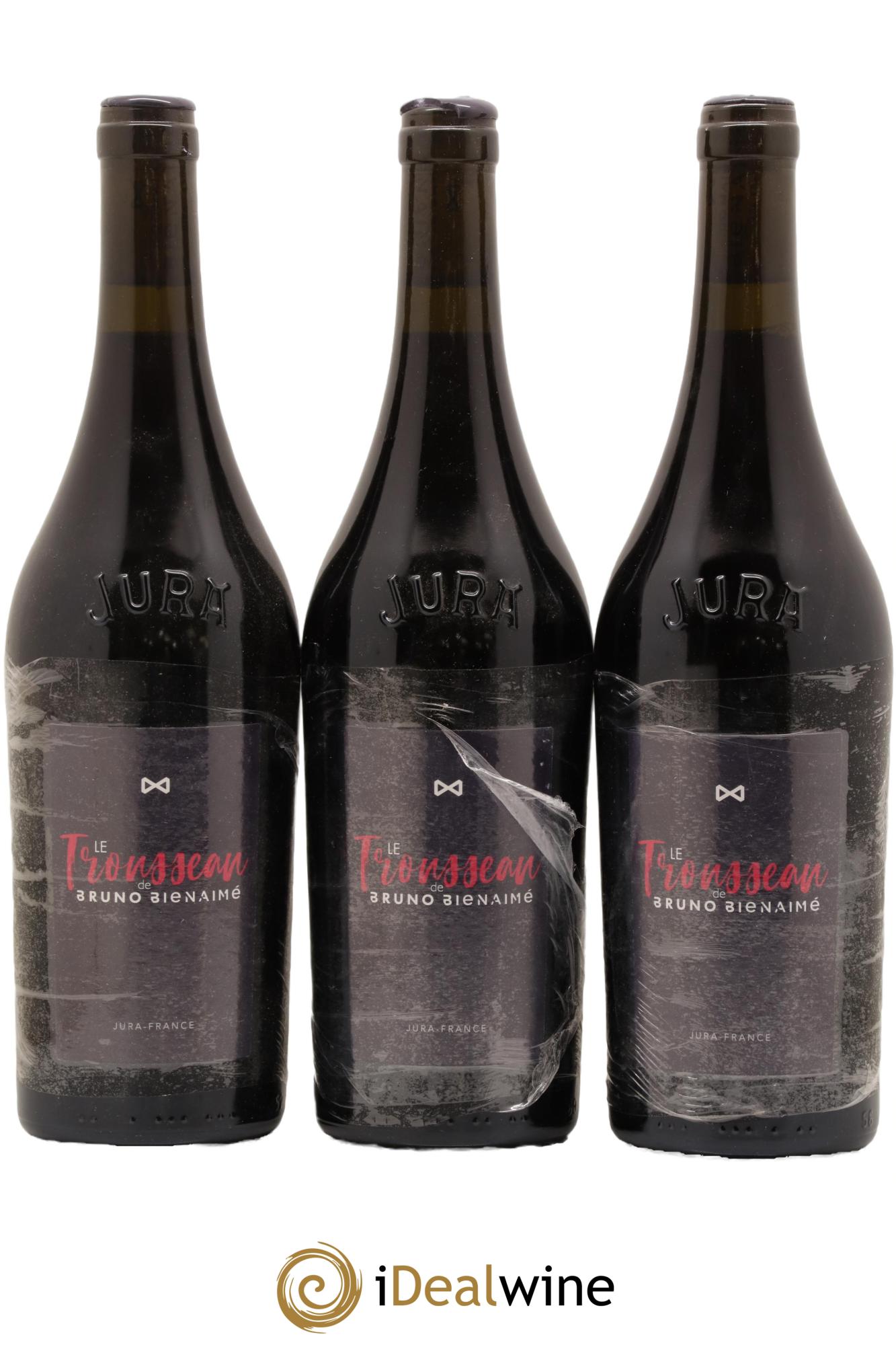 Côtes du Jura Trousseau Bruno Bienaimé 2018 - Lot de 3 bouteilles - 0