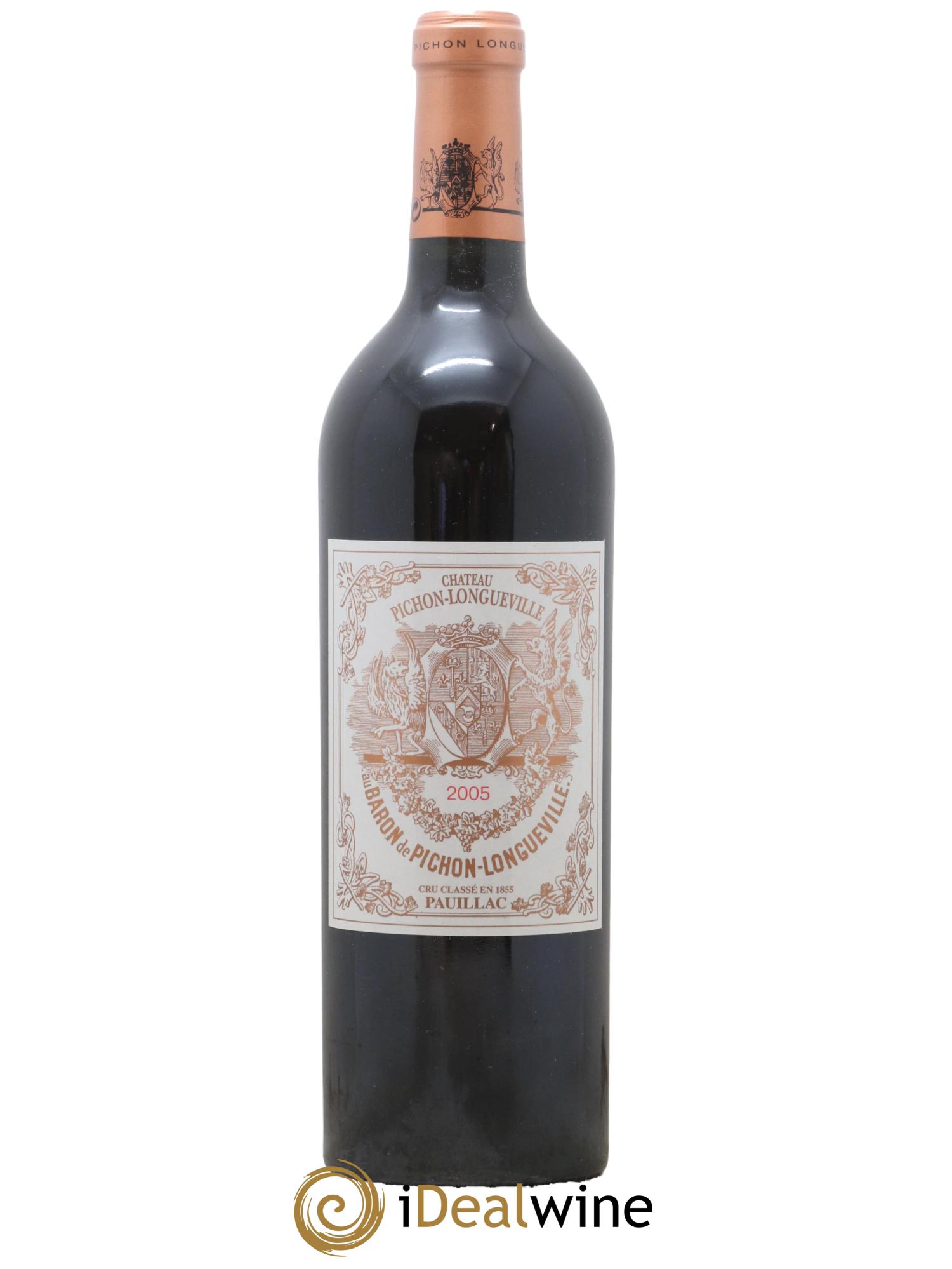 Pichon Longueville Baron 2ème Grand Cru Classé 2005 - Lot de 1 bouteille - 0