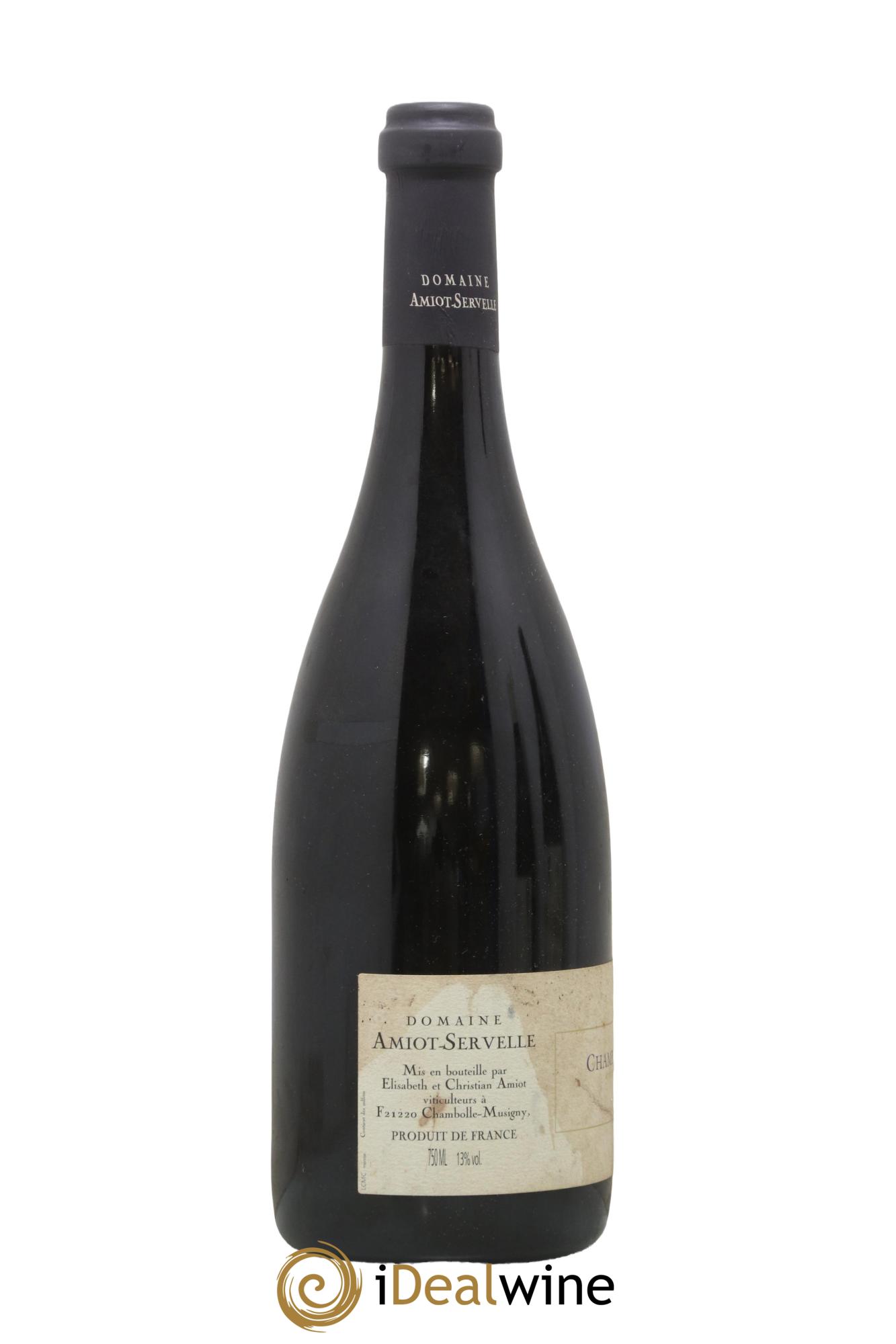 Chambolle-Musigny 1er Cru Les Charmes Amiot-Servelle 2005 - Lot de 1 bouteille - 1