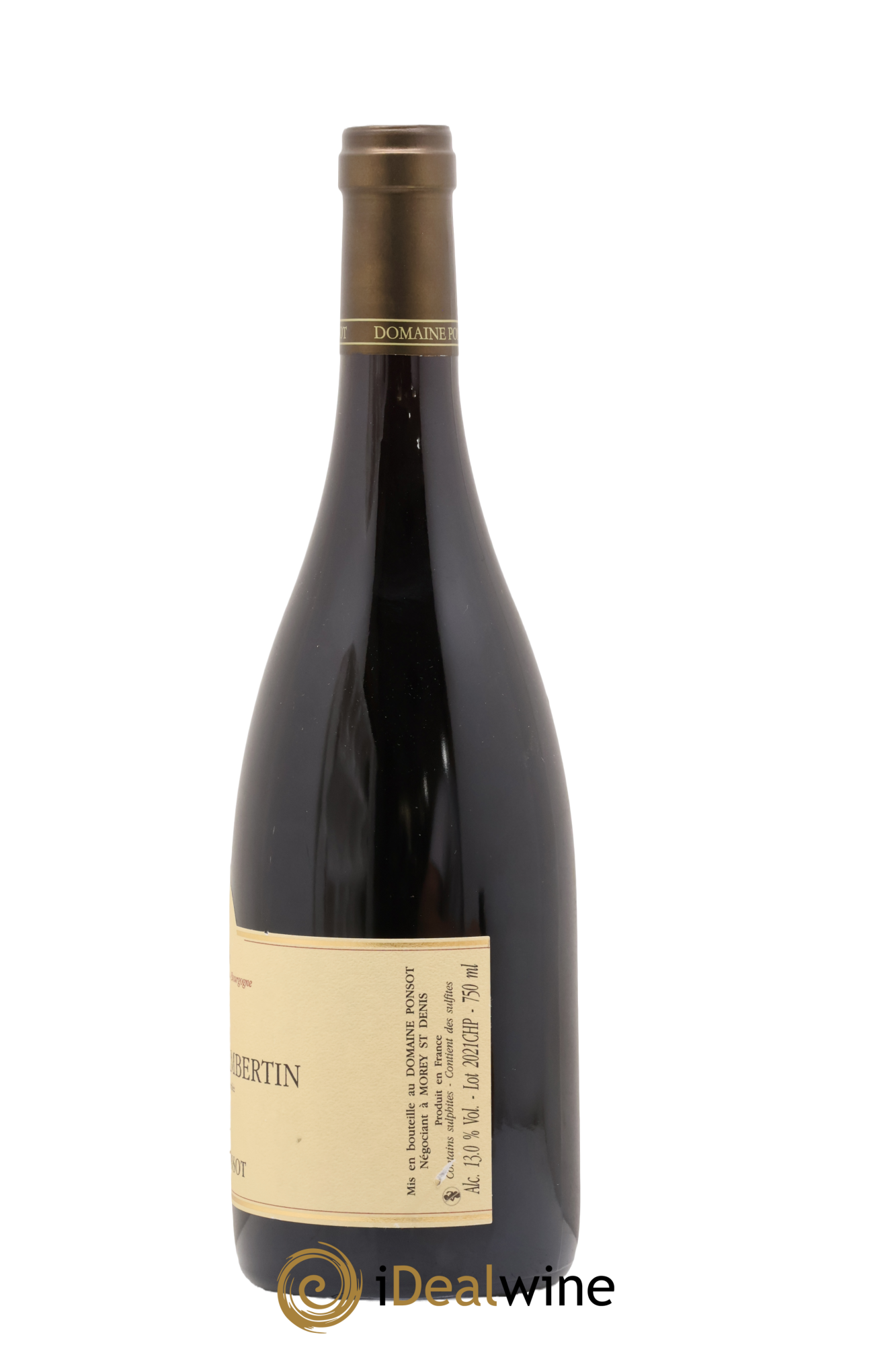 Chapelle-Chambertin Grand Cru Ponsot (Domaine) 2021 - Lot de 1 bouteille - 1