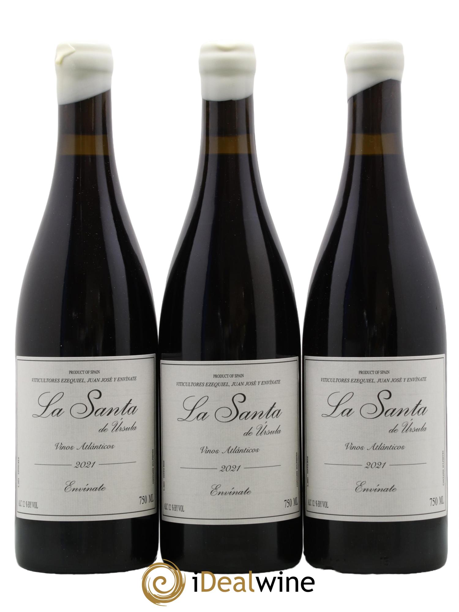 Espagne Tenerife La Santa Du Ursula Envinate 2021 - Lot de 3 bouteilles - 0
