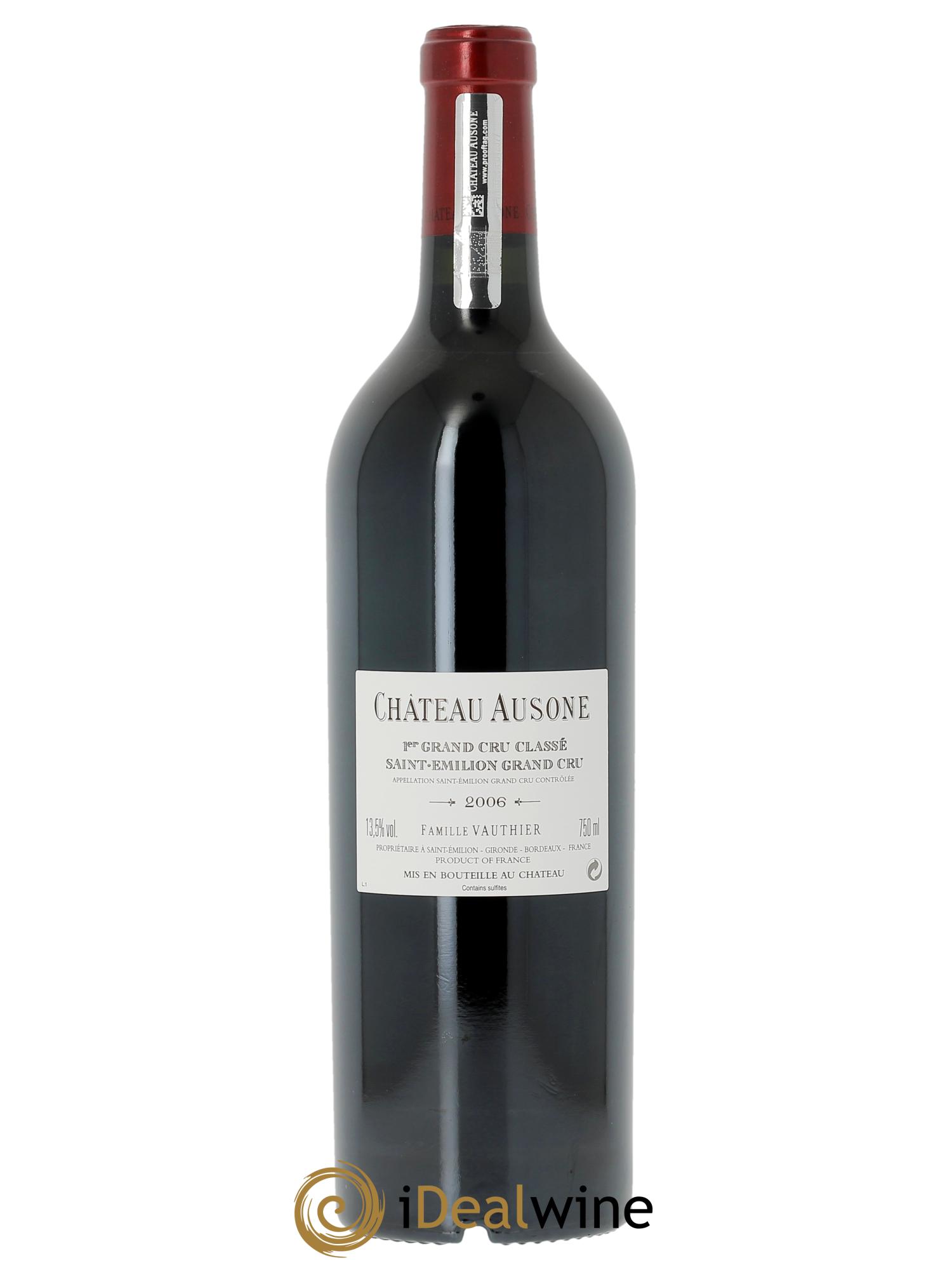 Château Ausone 1er Grand Cru Classé A (OWC if 6 bts) 2006 - Lot of 1 bottle - 1
