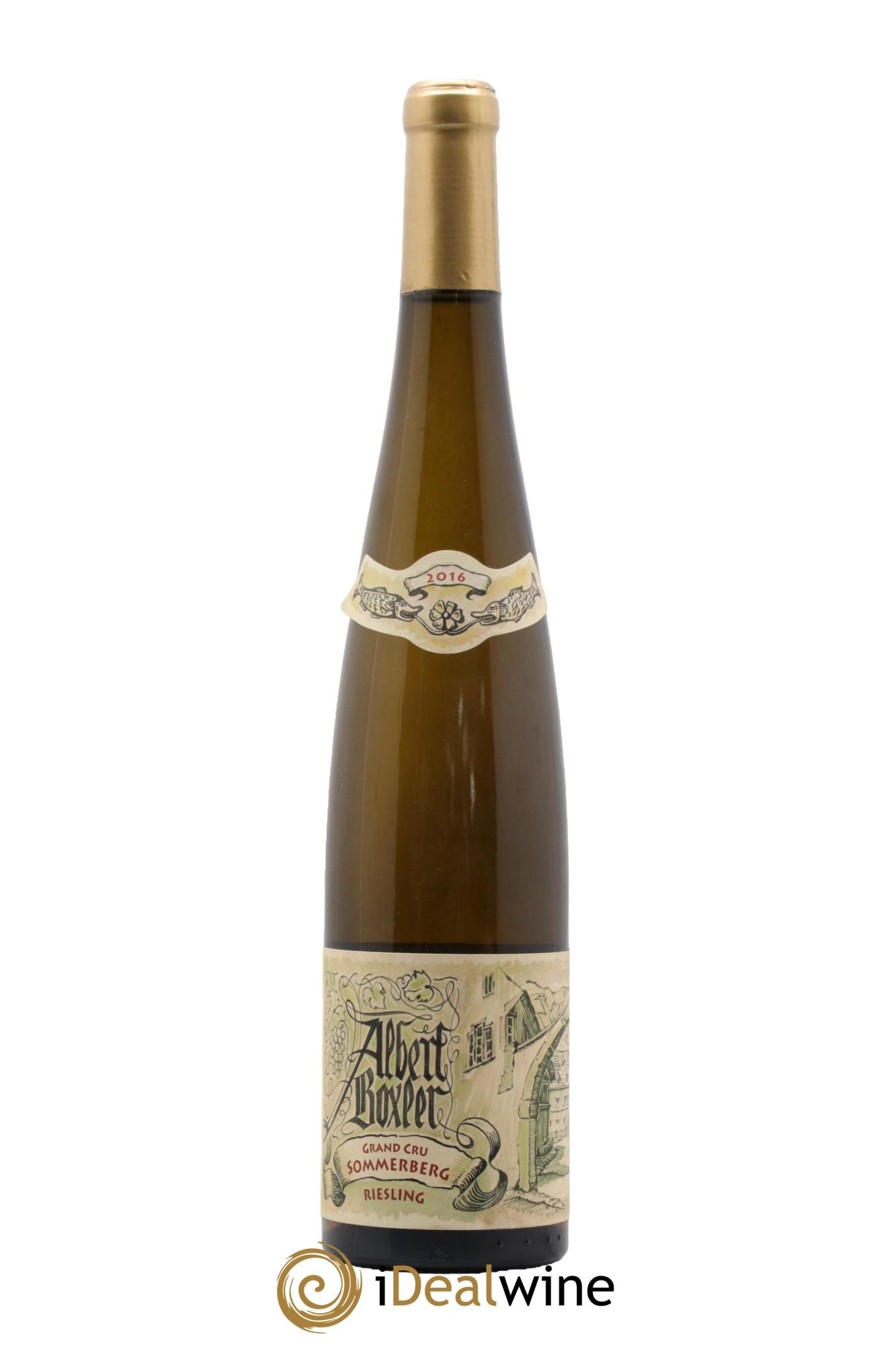 Alsace Riesling Grand Cru Sommerberg E Albert Boxler 2016 - Lot de 1 bouteille - 0