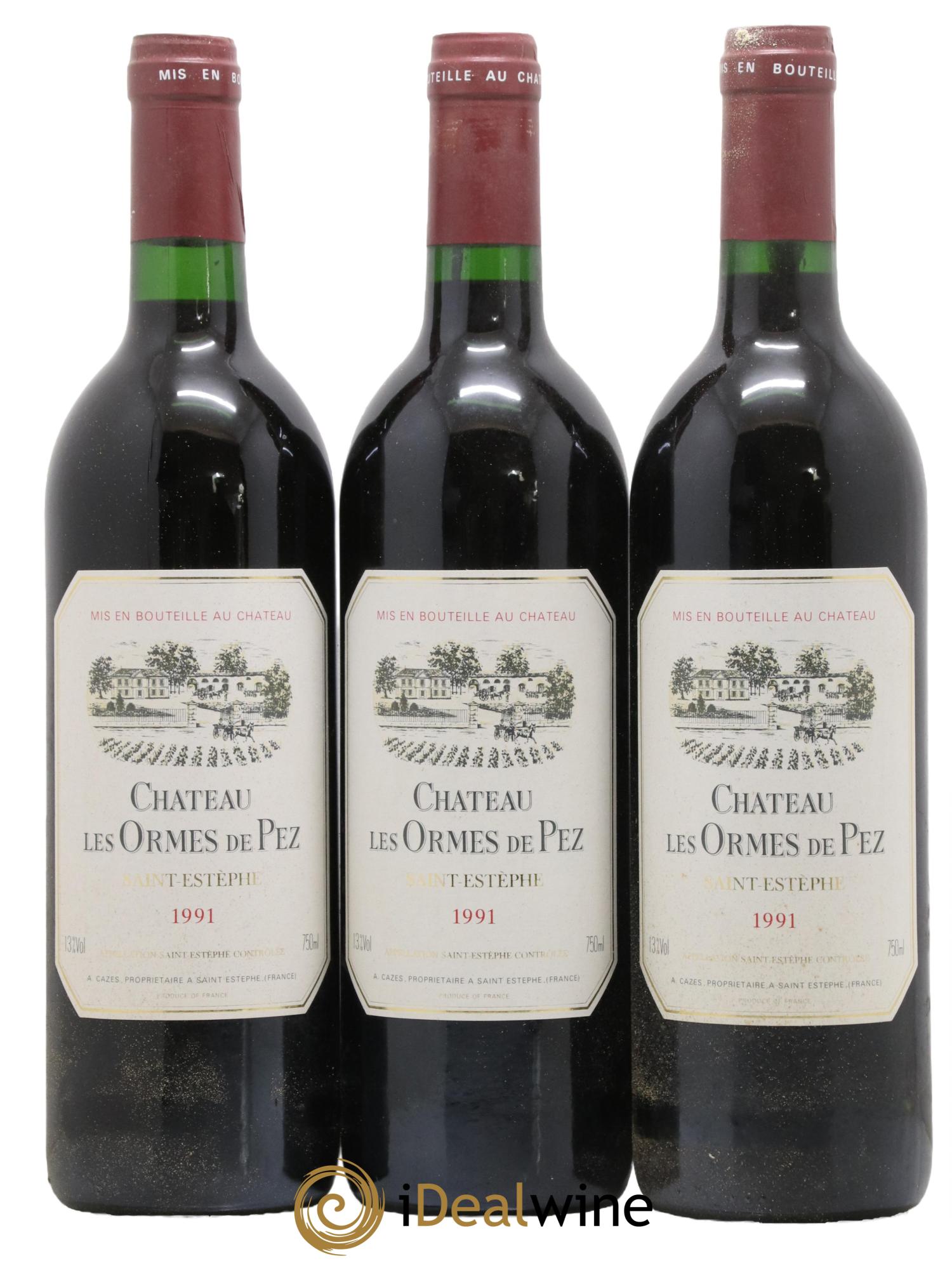 Château les Ormes de Pez 1991 - Lot de 6 bouteilles - 2