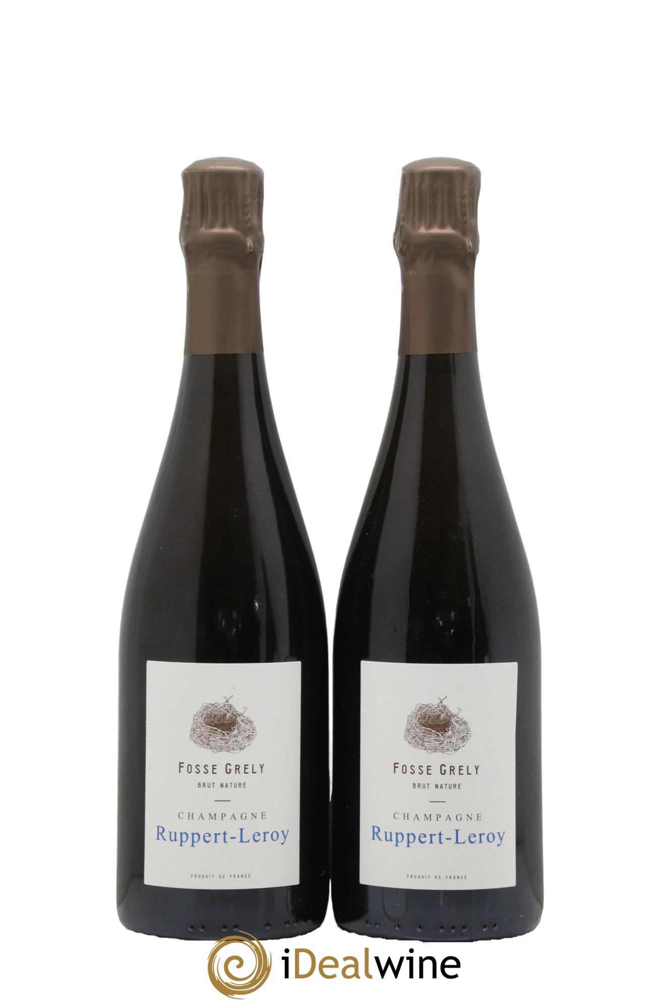 Fosse-Grely Brut Nature Ruppert-Leroy 2020 - Lot of 2 bottles - 0
