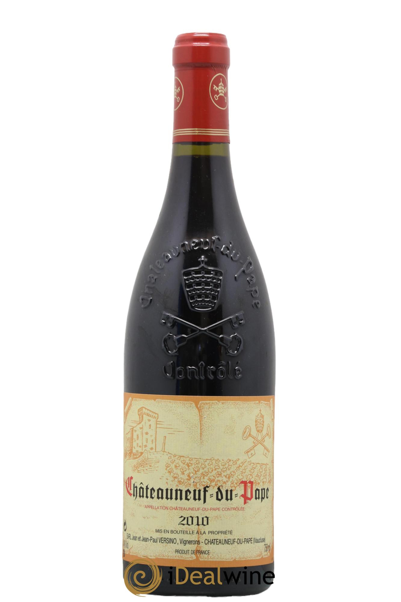 Châteauneuf-du-Pape Domaine Bois de Boursan (Domaine) Jean et Jean-Paul Versino 2010 - Lot de 1 bouteille - 0