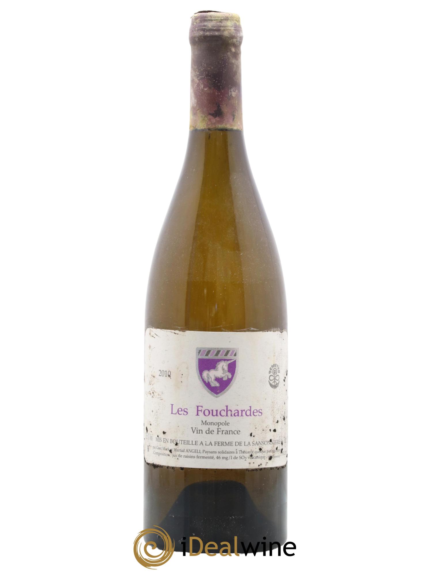 Vin de France Les Fouchardes Mark Angeli (Domaine) - Ferme de la Sansonnière 2010 - Lot de 1 bouteille - 0