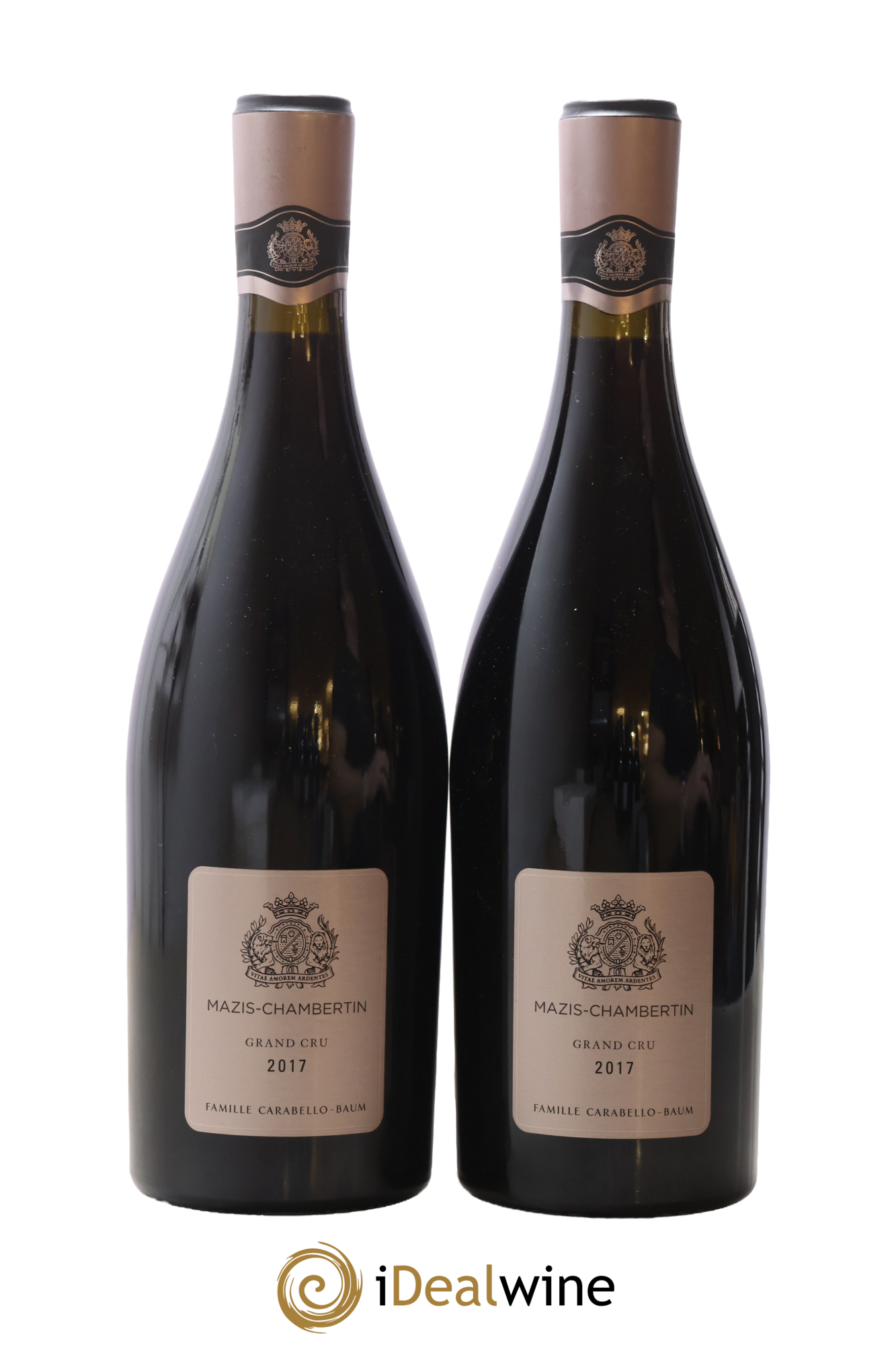 Mazis-Chambertin Grand Cru Carabello Baum Château Pommard 2017 - Lot of 2 bottles - 0