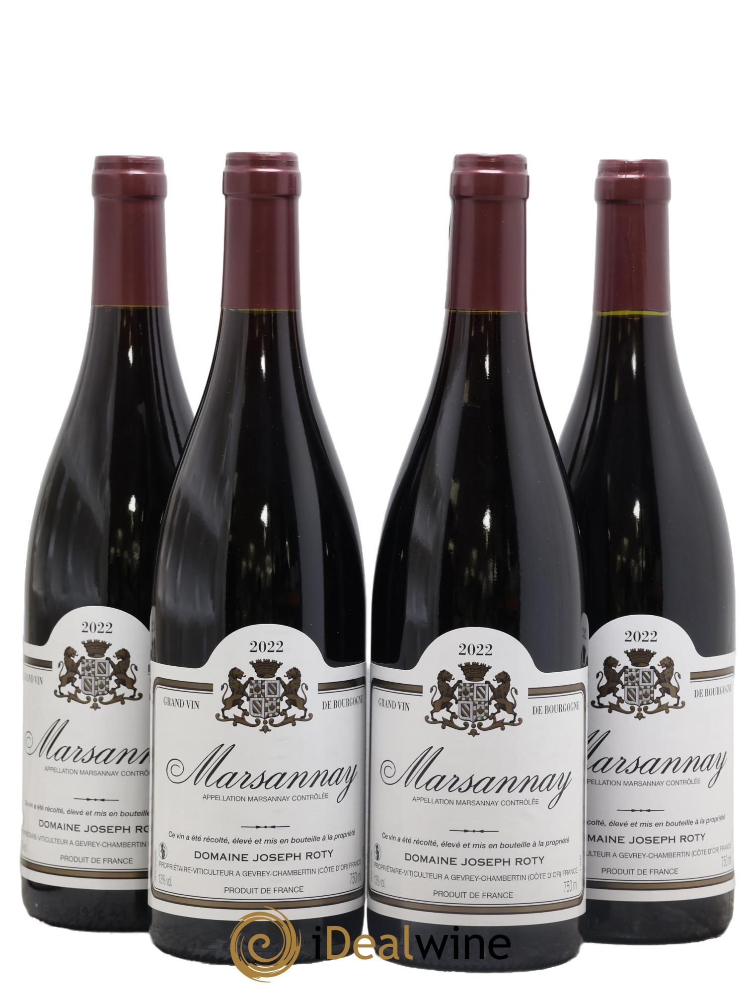 Marsannay Joseph Roty (Domaine) 2022 - Lot de 4 bouteilles - 0