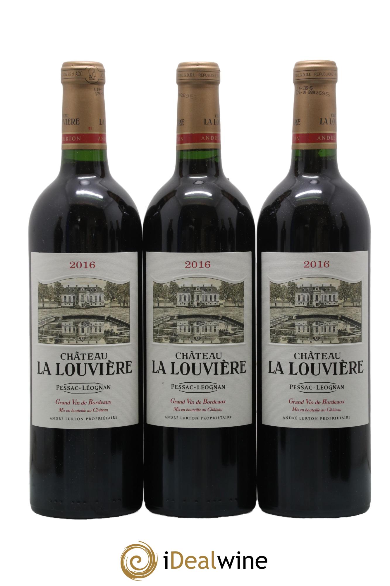 Château la Louvière 2016 - Posten von 6 Flaschen - 1