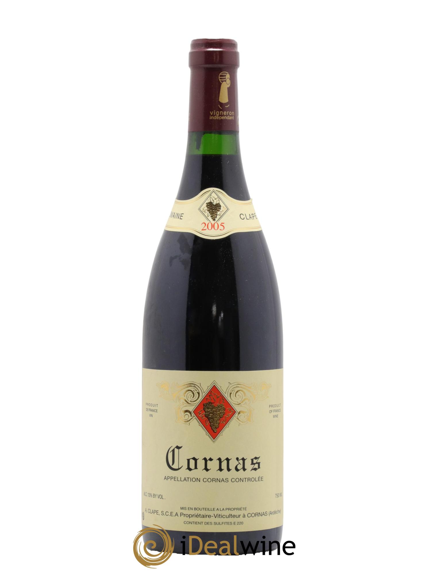 Cornas Auguste Clape 2005 - Posten von 1 Flasche - 0