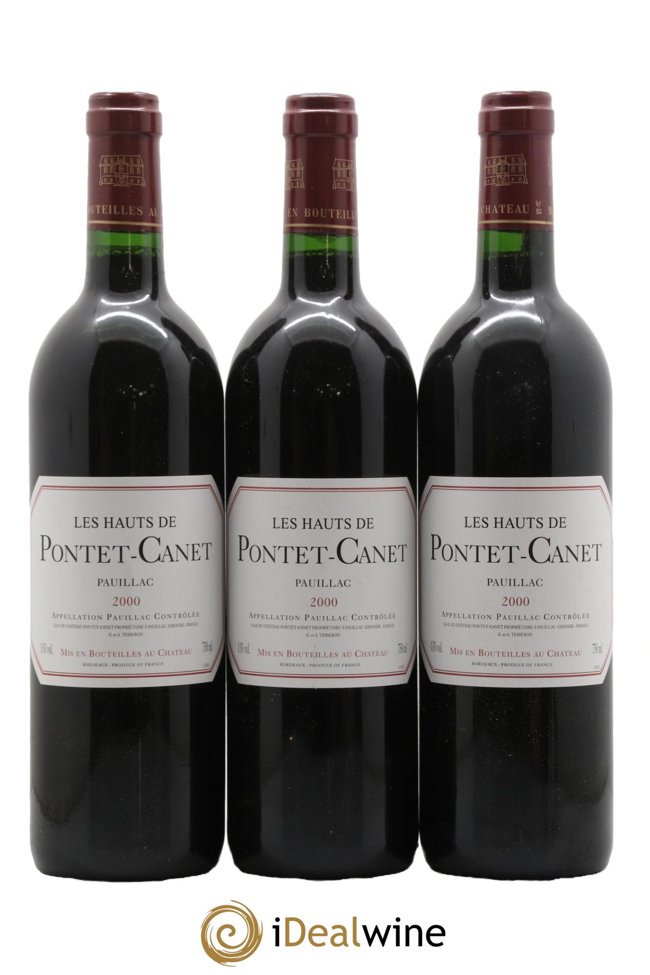Les Hauts de Pontet-Canet Second Vin 2000 - Lotto di 12 bottiglie - 4