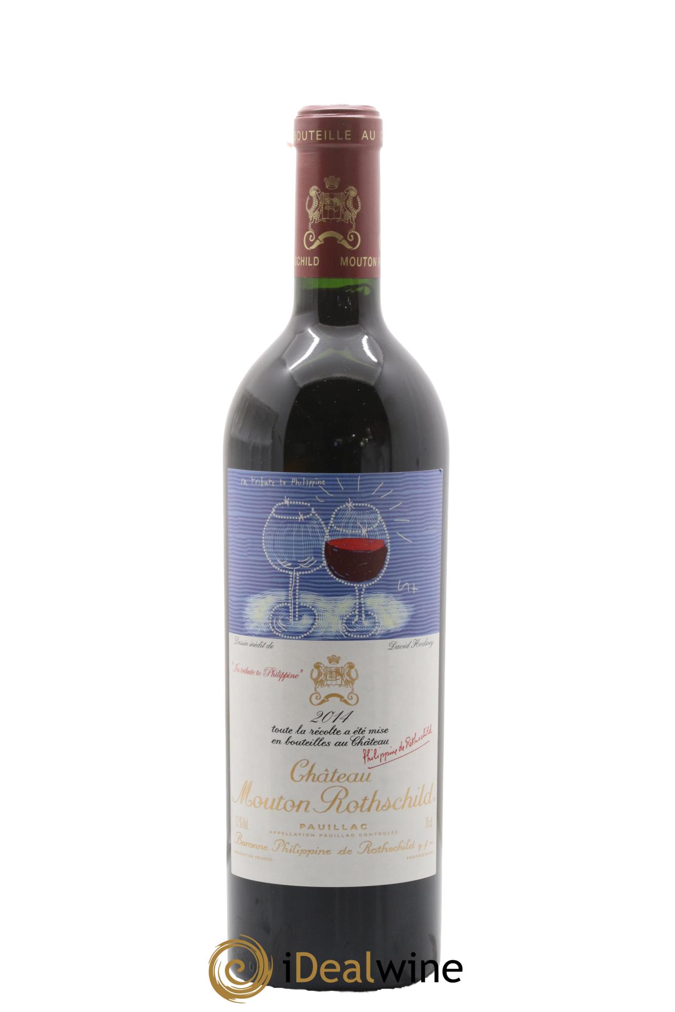 Château Mouton Rothschild 1er Grand Cru Classé 2014 - Lot of 1 bottle - 0