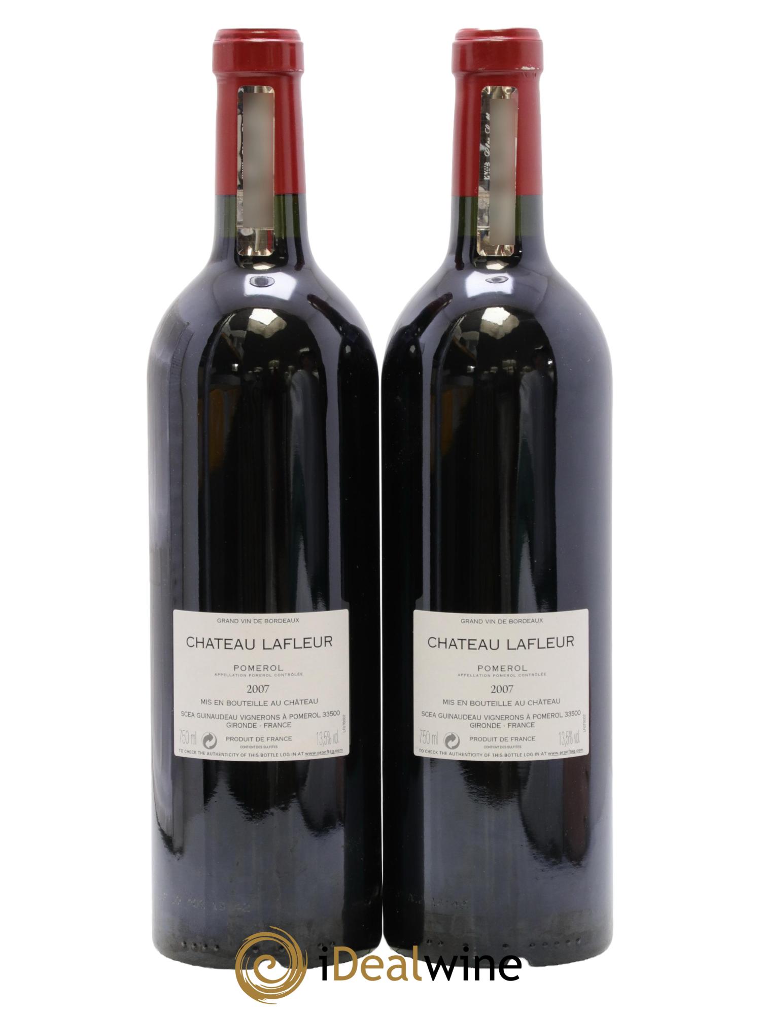 Château Lafleur 2007 - Lot de 2 bouteilles - 1