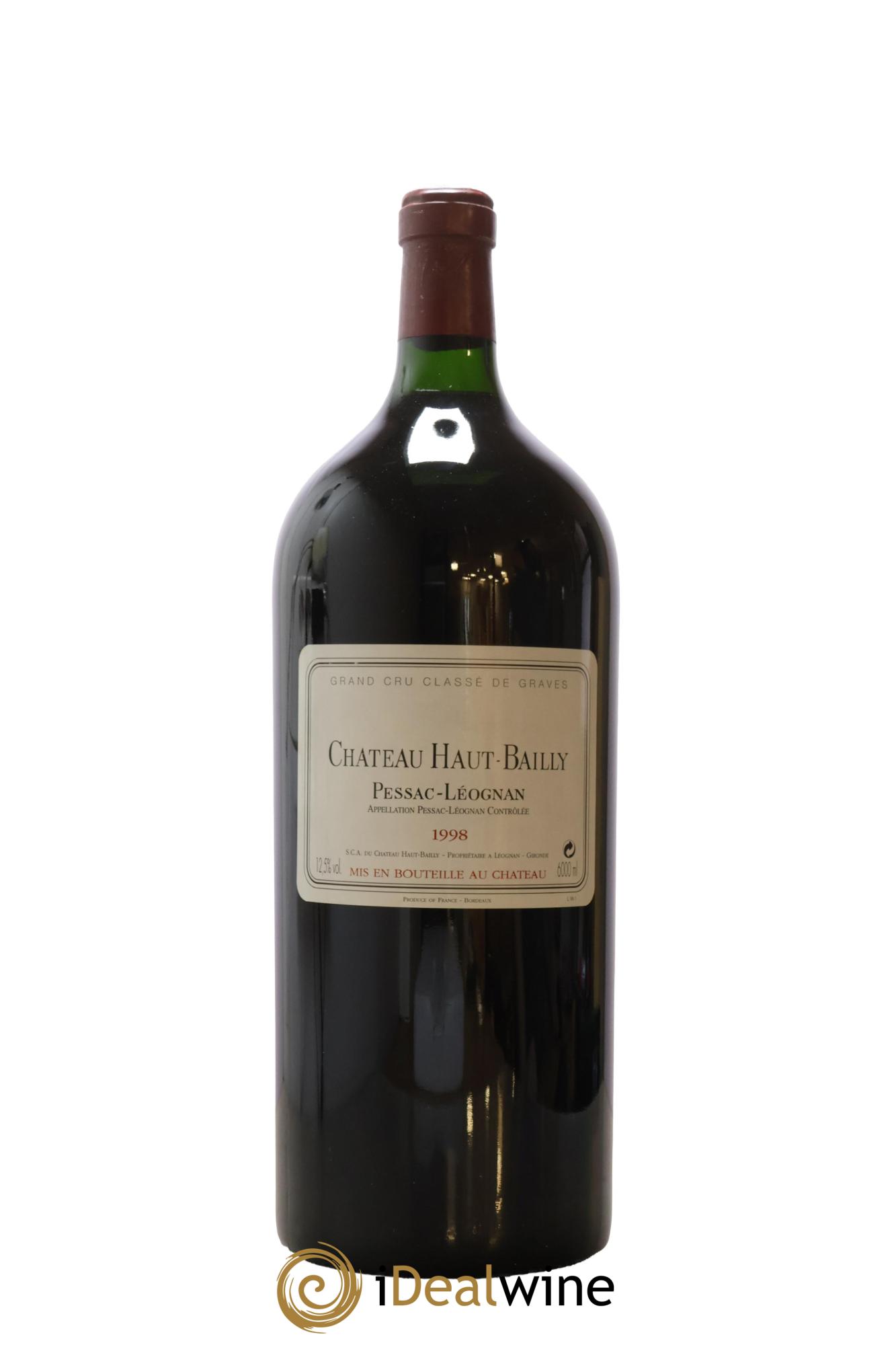 Château Haut-Bailly Cru Classé de Graves 1998 - Lot de 1 impériale - 0