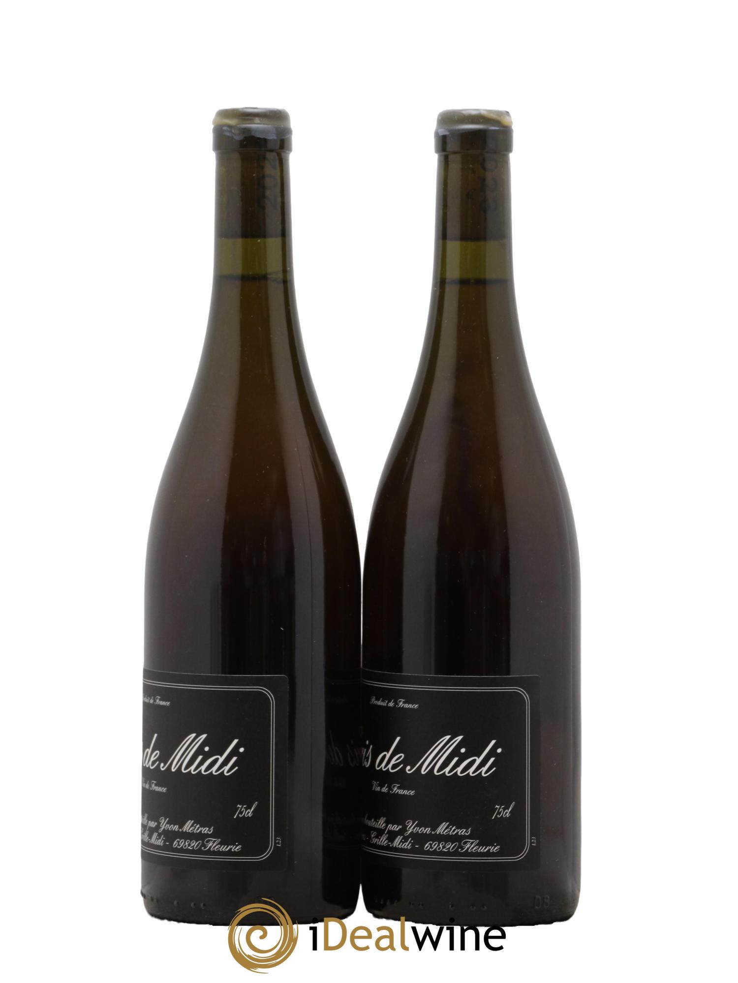 Vin de France Beaujolais Gris de Midi Domaine Yvon Métras 2023 - Lotto di 2 bottiglie - 1