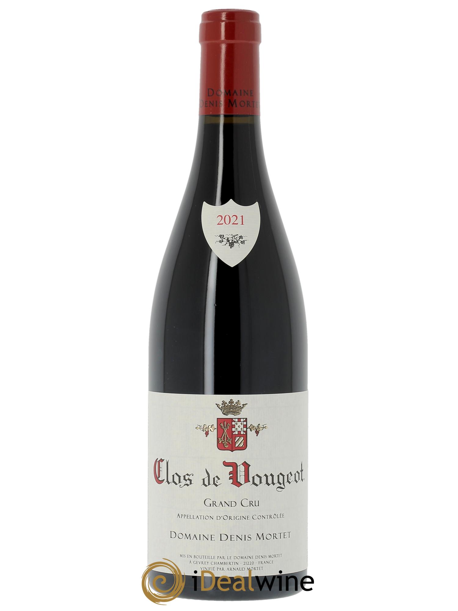 Clos de Vougeot Grand Cru Denis Mortet (Domaine)  2021 - Lot of 1 bottle - 0