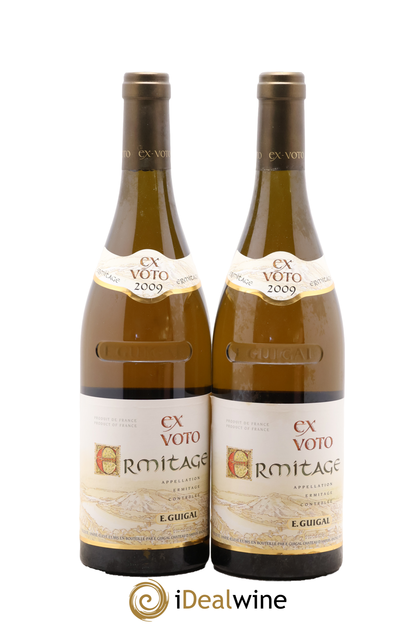 Ermitage Ex Voto Guigal 2009 - Lot de 2 bouteilles - 0
