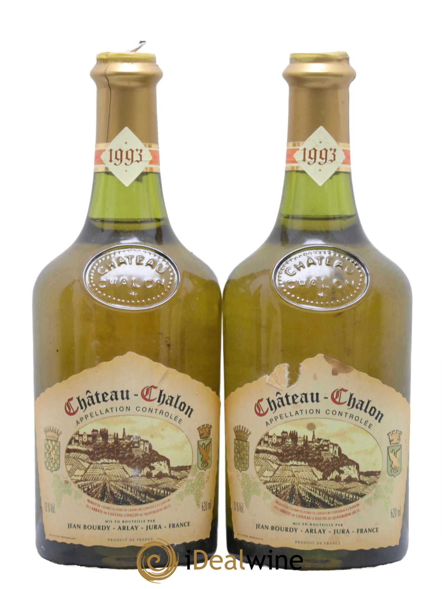 Château-Chalon Jean Bourdy 1993 - Lot de 2 clavelins - 0