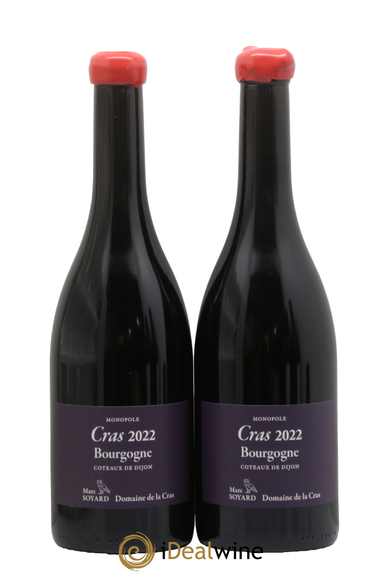 Bourgogne Cras Domaine de la Cras - Marc Soyard 2022 - Posten von 2 Flaschen - 0