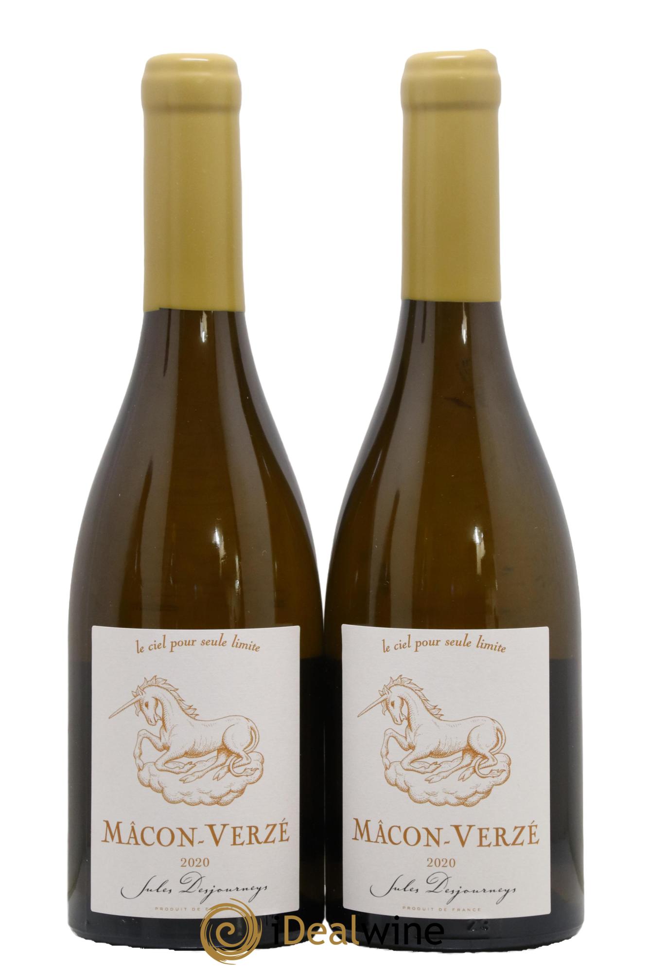 Mâcon-Verzé Jules Desjourneys 2020 - Lotto di 2 bottiglie - 0