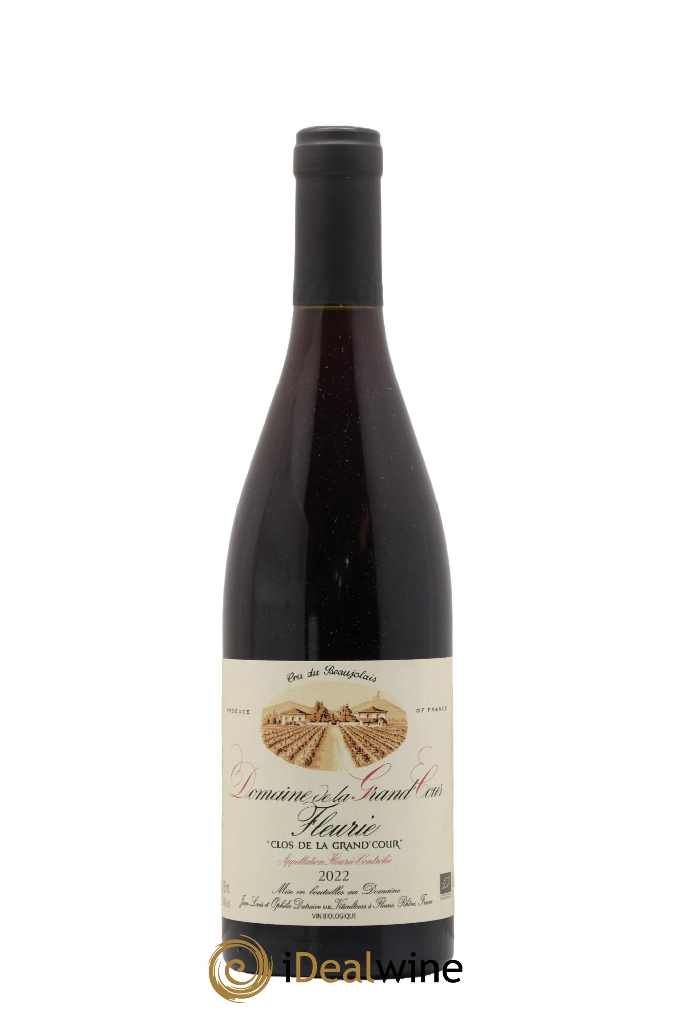 Fleurie Clos de la Grand'Cour Grand'cour (Domaine de la) - Jean-Louis Dutraive 2022 - Lot de 1 bouteille - 0