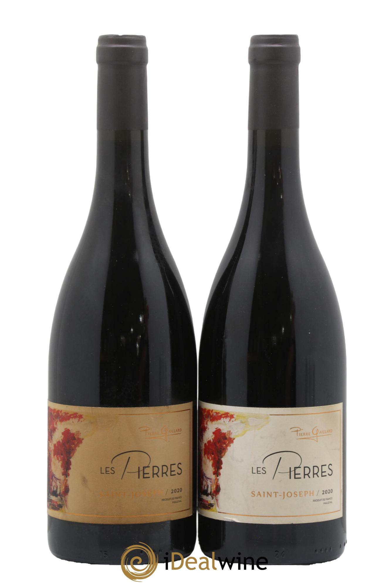 Saint-Joseph Les Pierres Pierre Gaillard 2020 - Lot de 2 bouteilles - 0