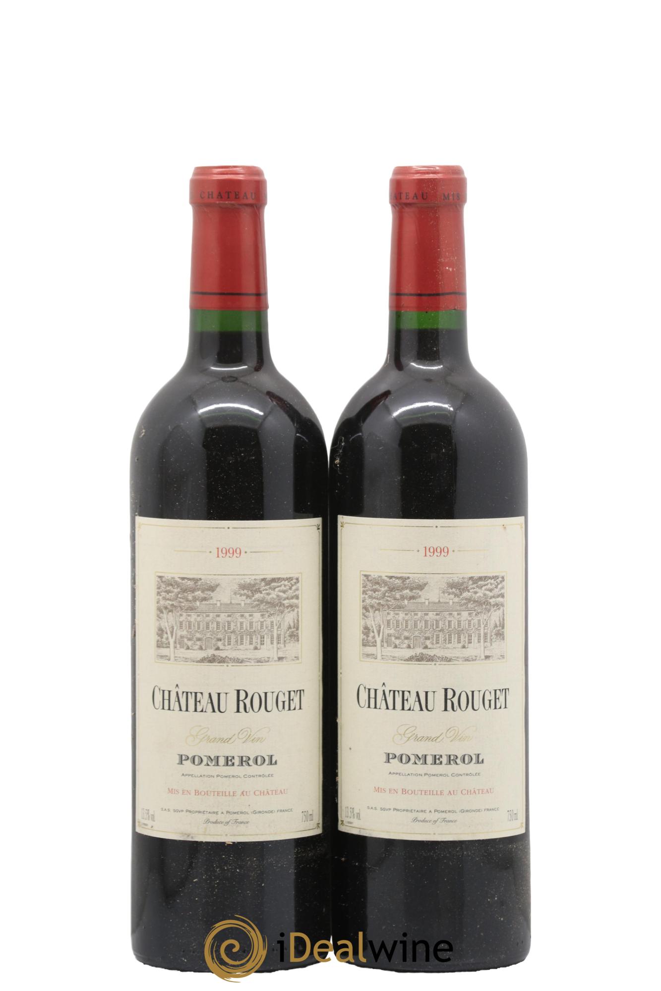 Château Rouget 1999 - Lot de 2 bouteilles - 0