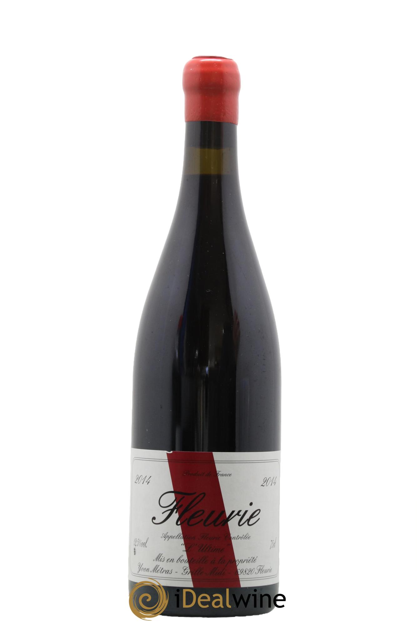 Fleurie l'Ultime Yvon Métras 2014 - Lot de 1 bouteille - 0