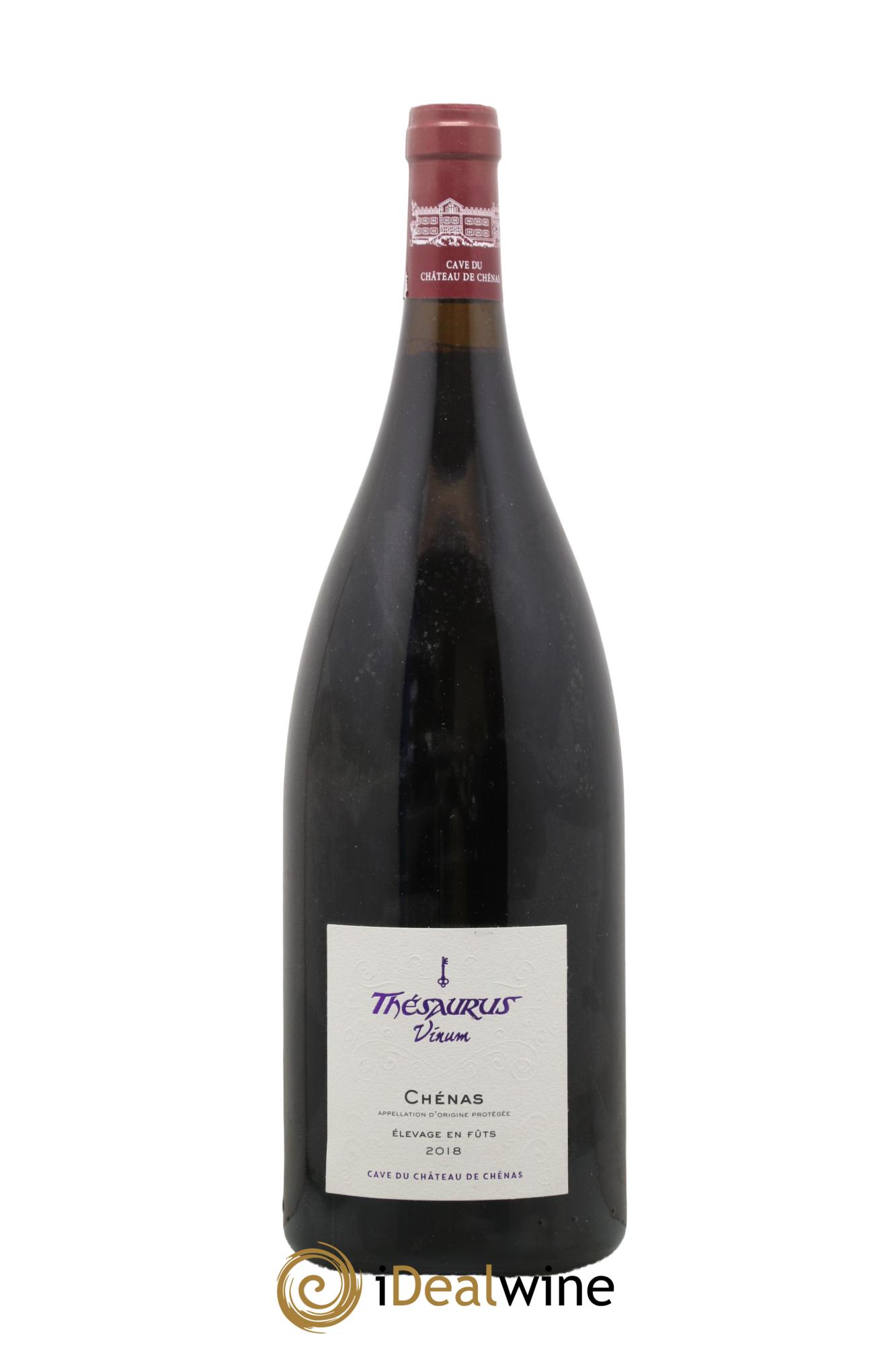Chénas Thesaurus Vinium Cave du Château de Chénas 2018 - Lot de 1 magnum - 0