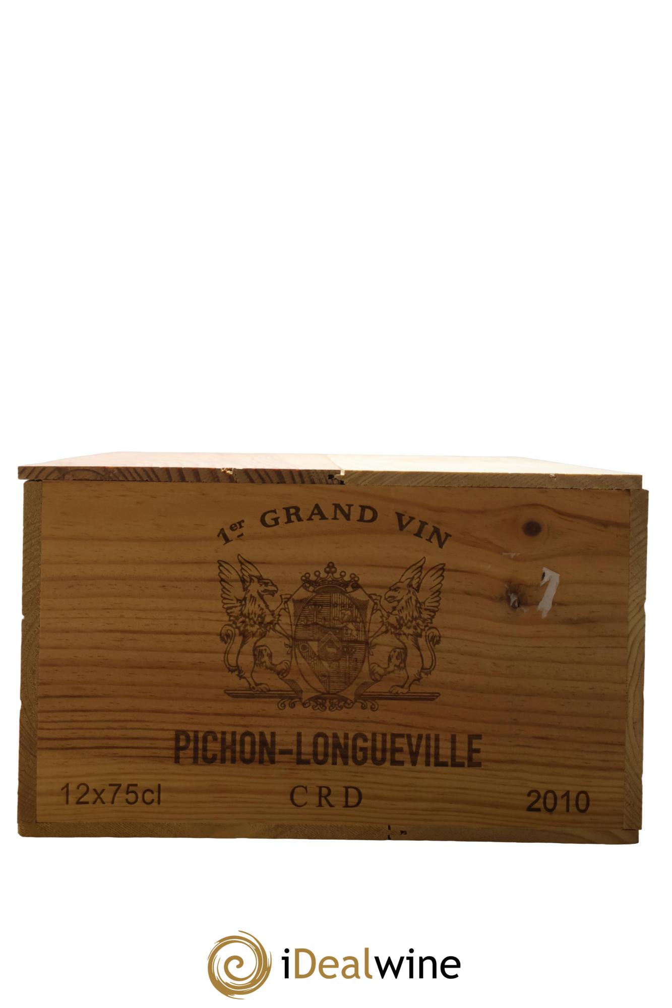 Pichon Longueville Baron 2ème Grand Cru Classé 2010 - Lot de 12 bouteilles - 9