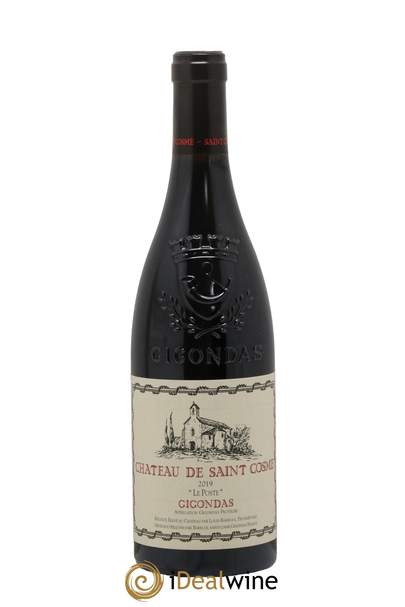 Gigondas Le Poste Saint Cosme 2019 - Lot de 1 bouteille - 0