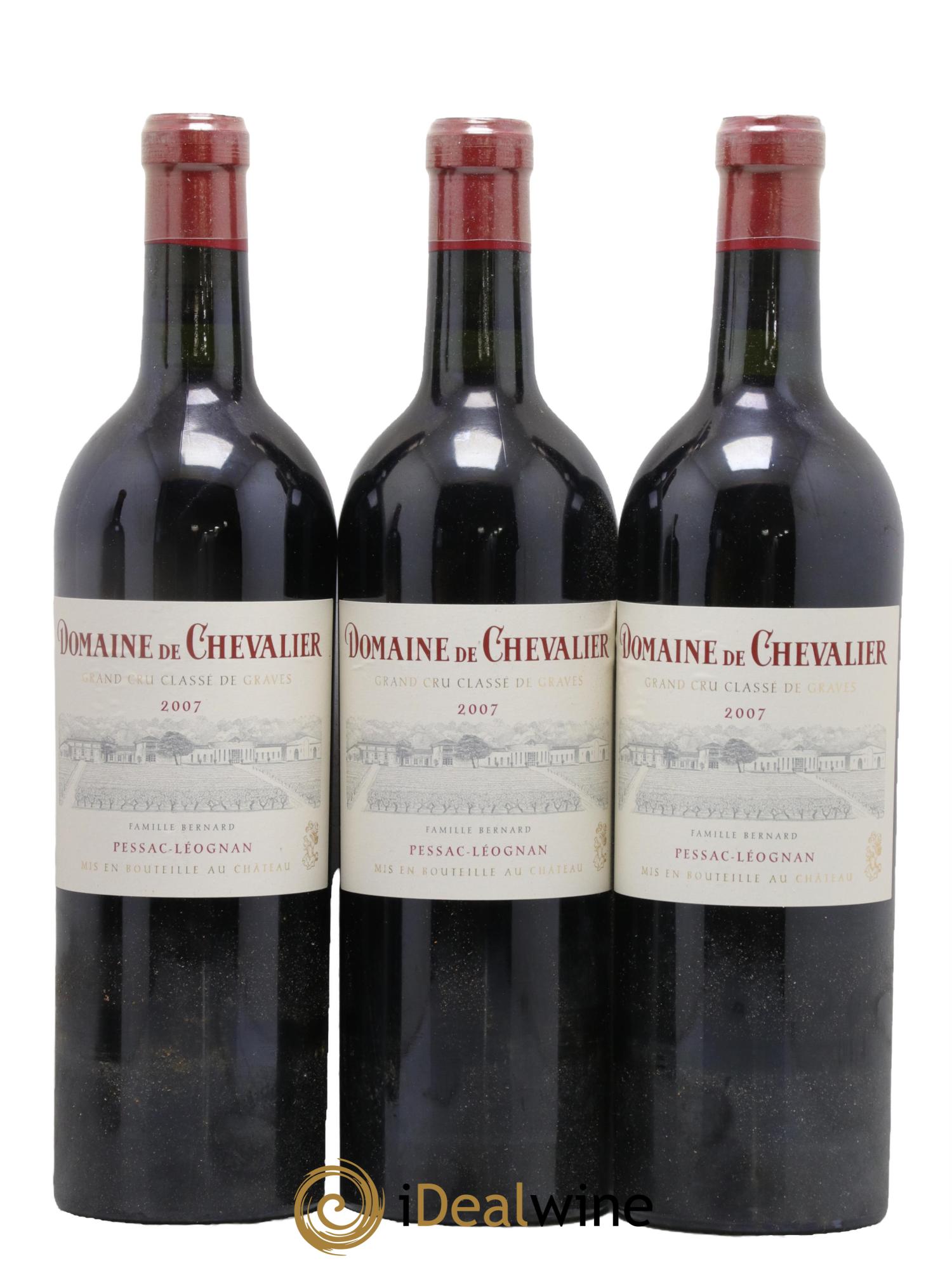 Domaine de Chevalier Cru Classé de Graves 2007 - Lot de 12 bouteilles - 2