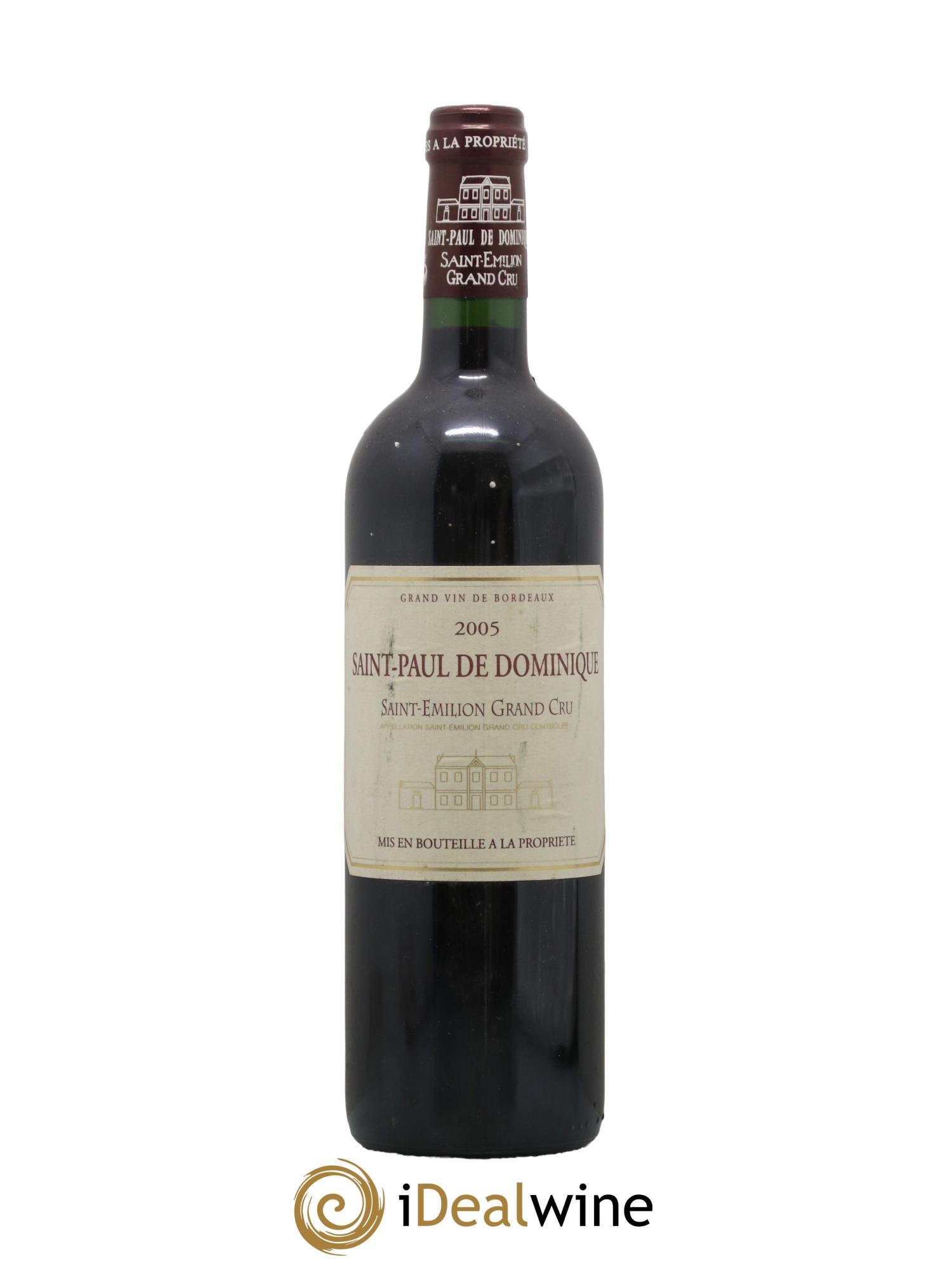 Saint-Paul de Dominique 2005 - Lot de 1 bouteille - 0