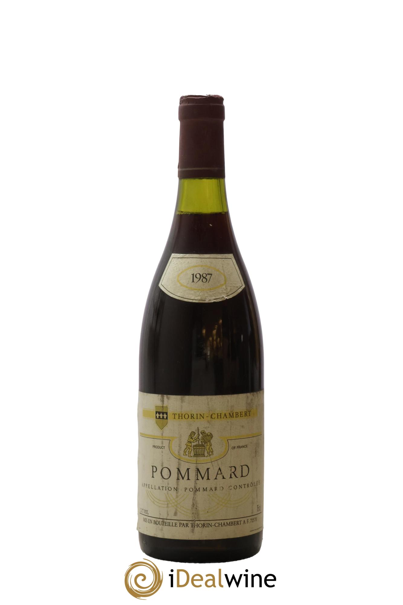 Pommard Thorin-Chambert 1987 - Lot de 1 bouteille - 0