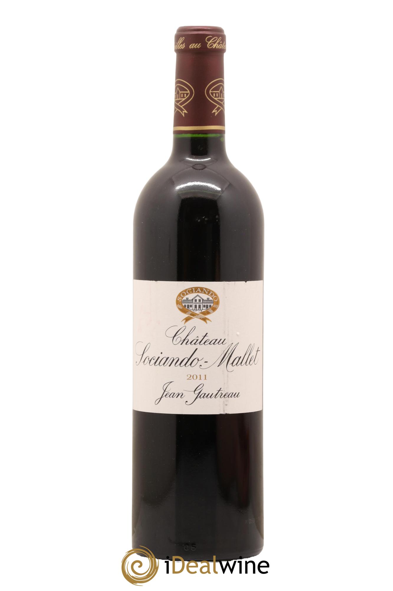 Château Sociando Mallet 2011 - Lot de 1 bouteille - 0