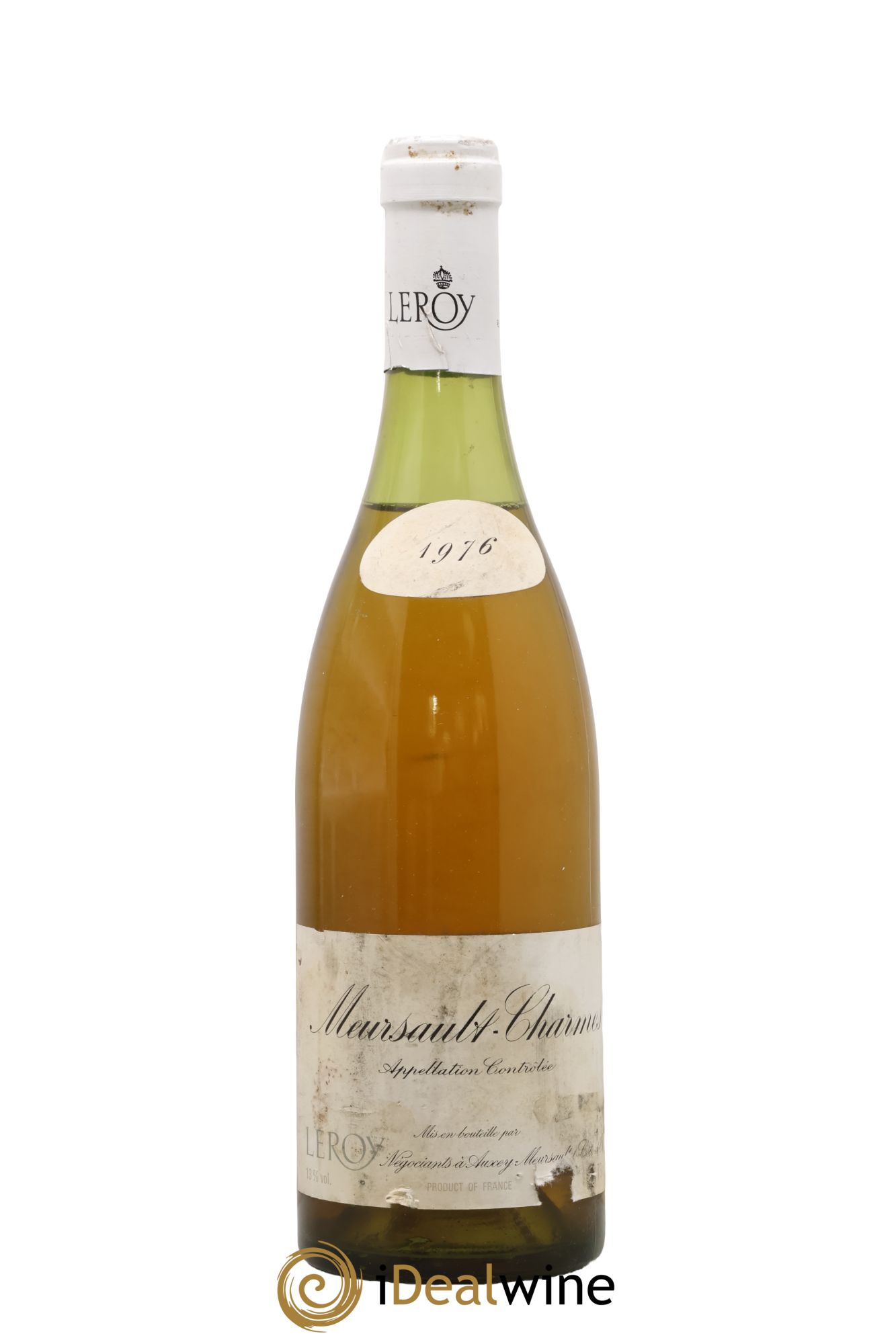Meursault 1er Cru Les Charmes Leroy SA 1976 - Lot de 1 bouteille - 0