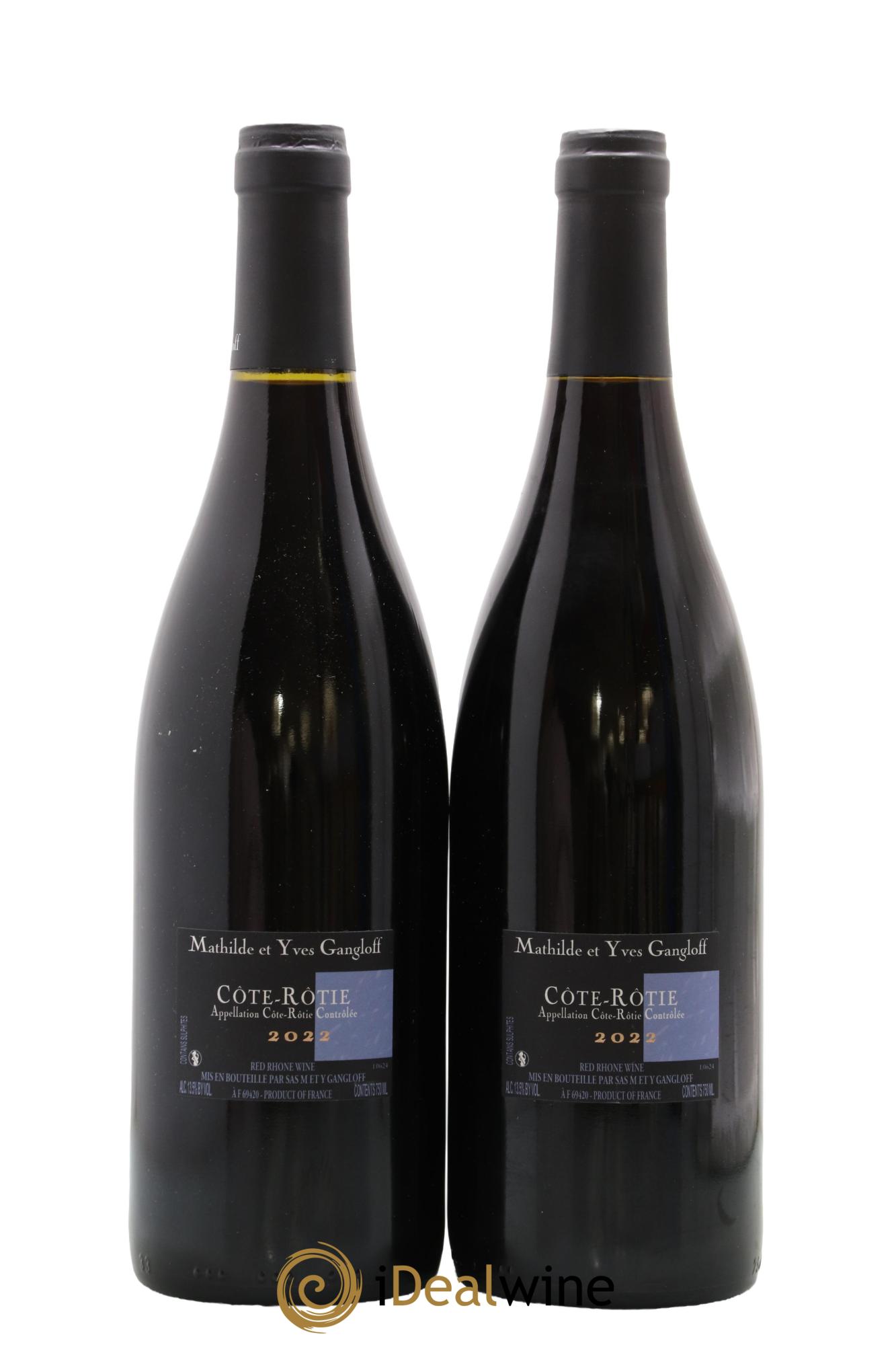 Côte-Rôtie La Barbarine Gangloff (Domaine) 2022 - Lot of 2 bottles - 1