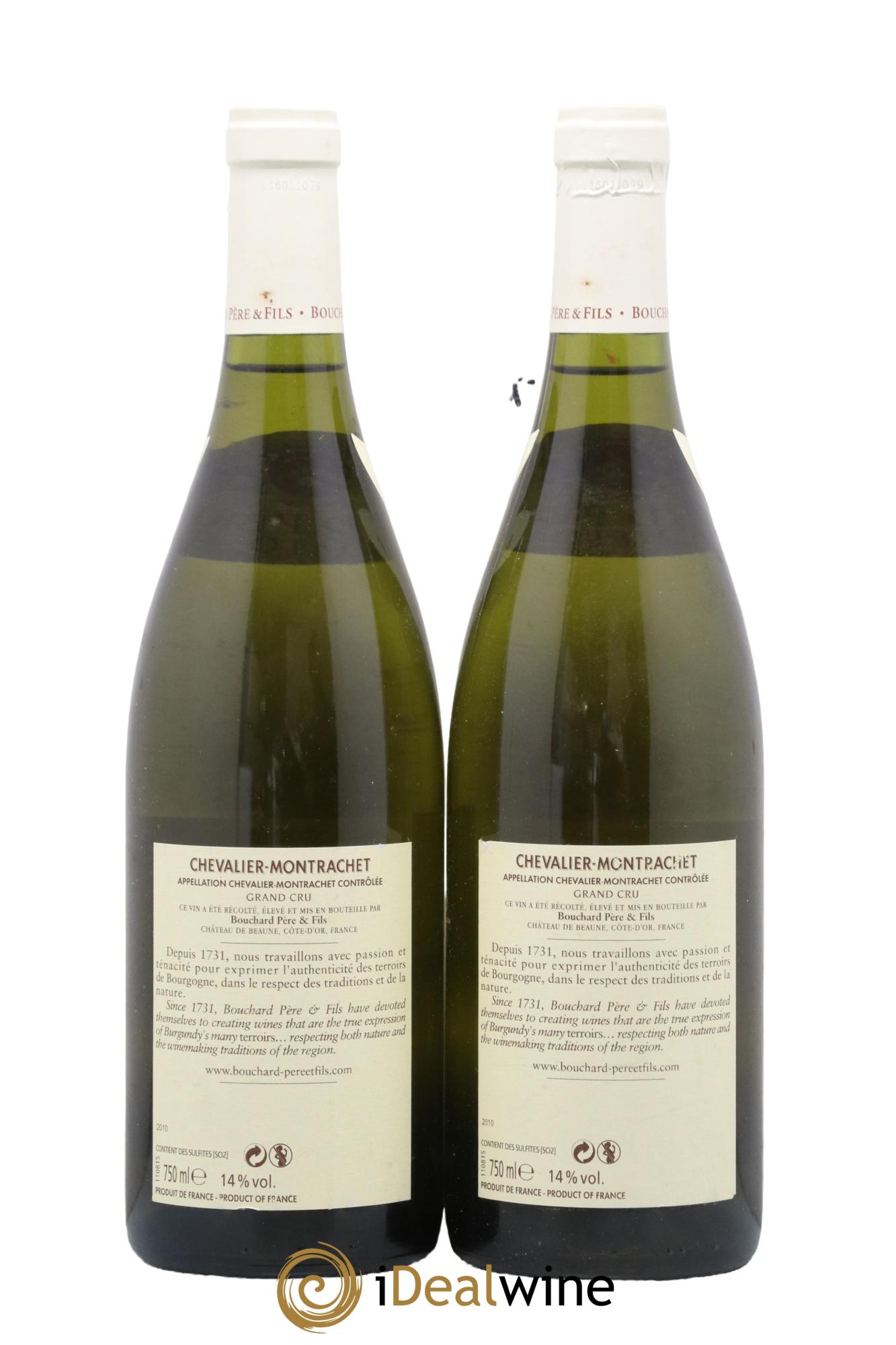 Chevalier-Montrachet Grand Cru Bouchard Père & Fils 2010 - Lot of 2 bottles - 1