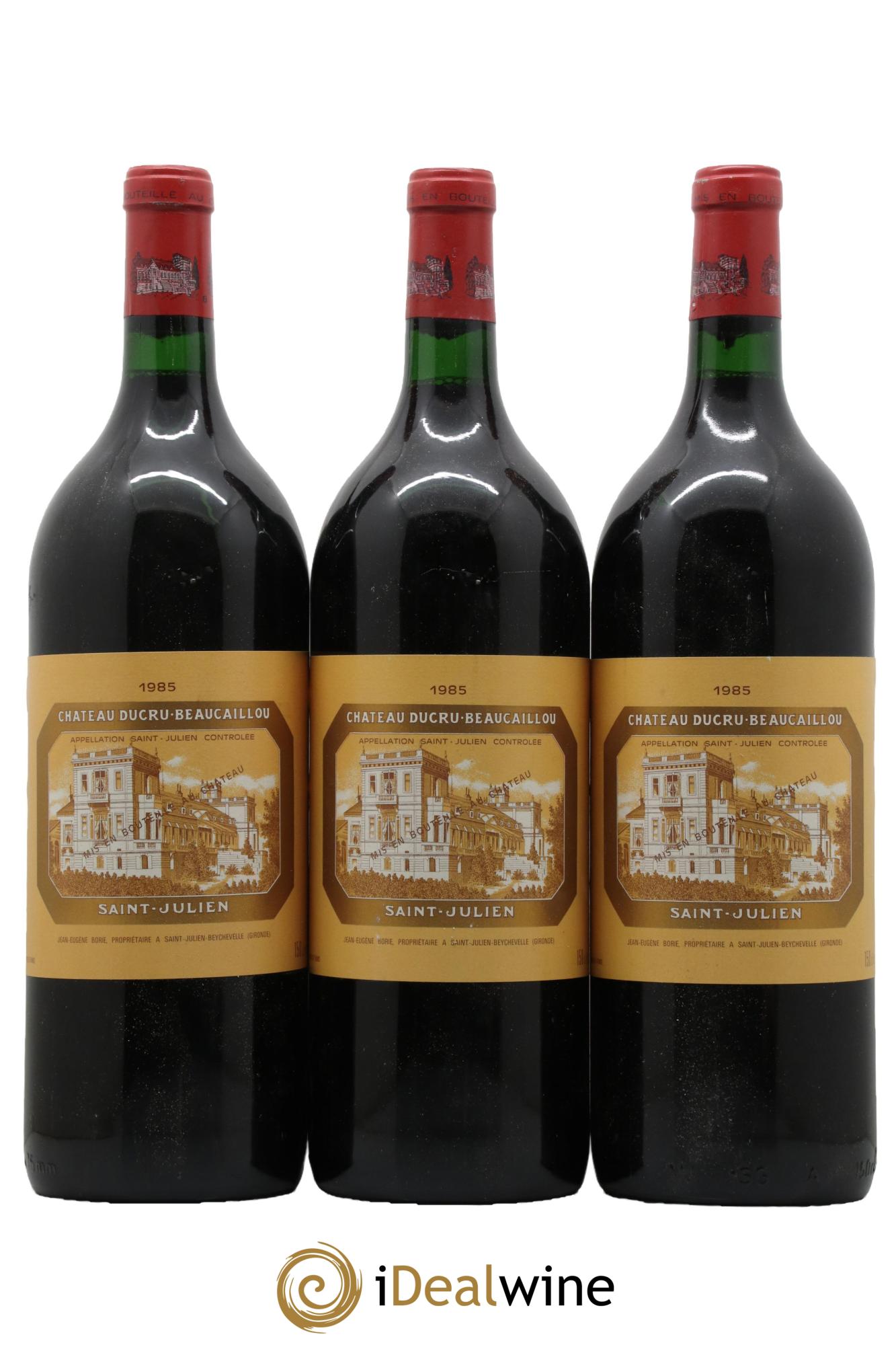 Château Ducru Beaucaillou 2ème Grand Cru Classé 1985 - Lot de 3 magnums - 0