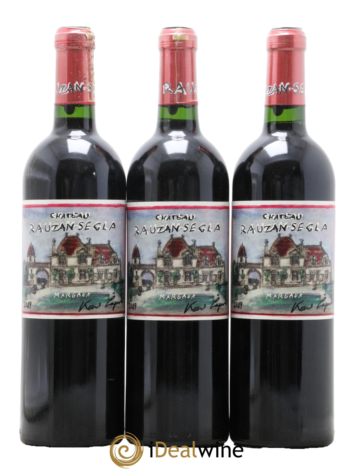 Château Rauzan Ségla Grand Cru Classé 2009 - Lot de 3 bouteilles - 0