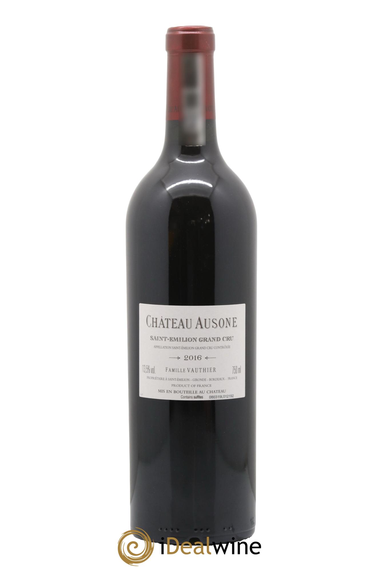Château Ausone 1er Grand Cru Classé A 2016 - Posten von 1 Flasche - 2