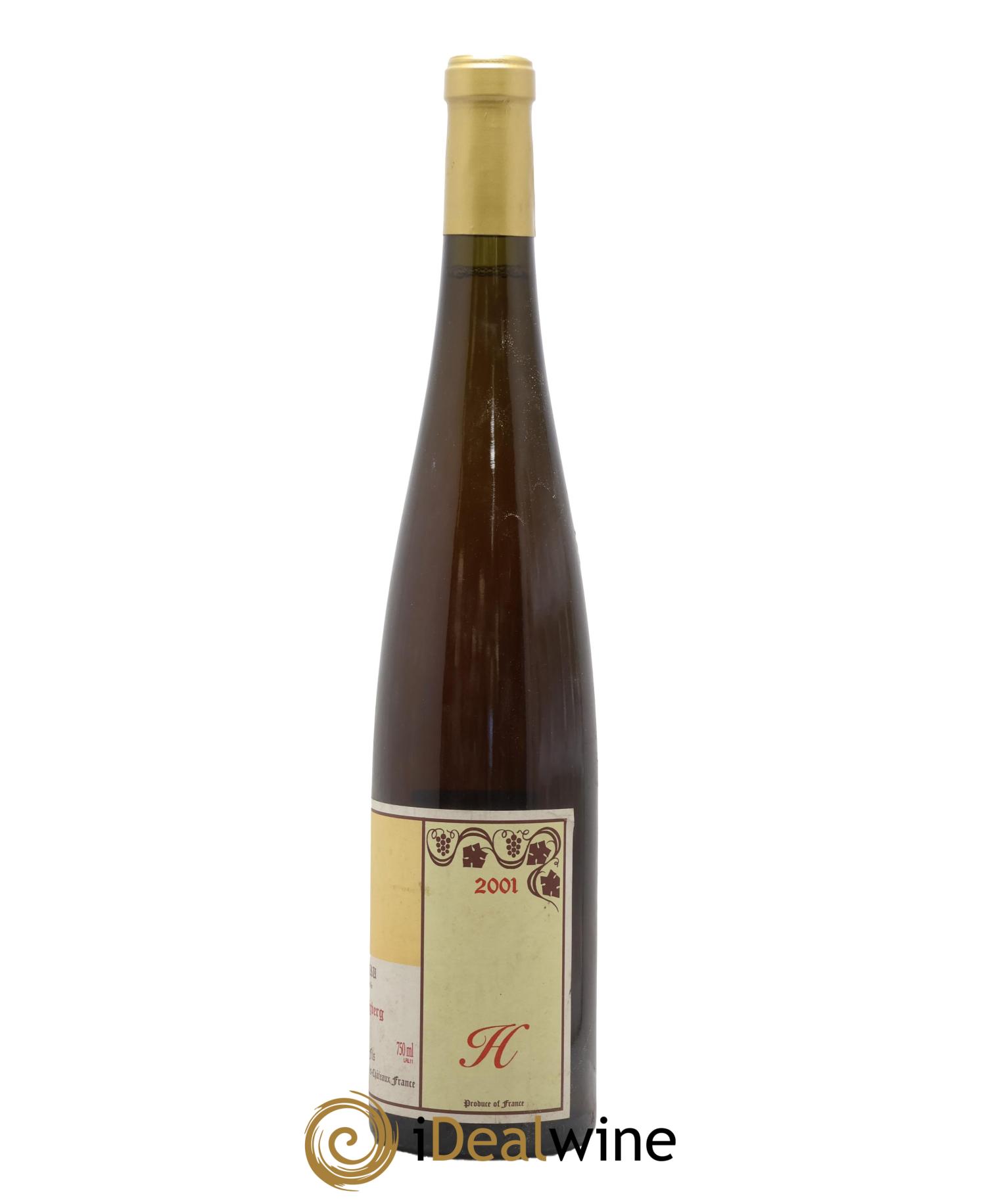 Alsace Cuvée "H" Riesling Grand Cru Pfersigberg Gérard Schueller (Domaine) 2001 - Posten von 1 Flasche - 1